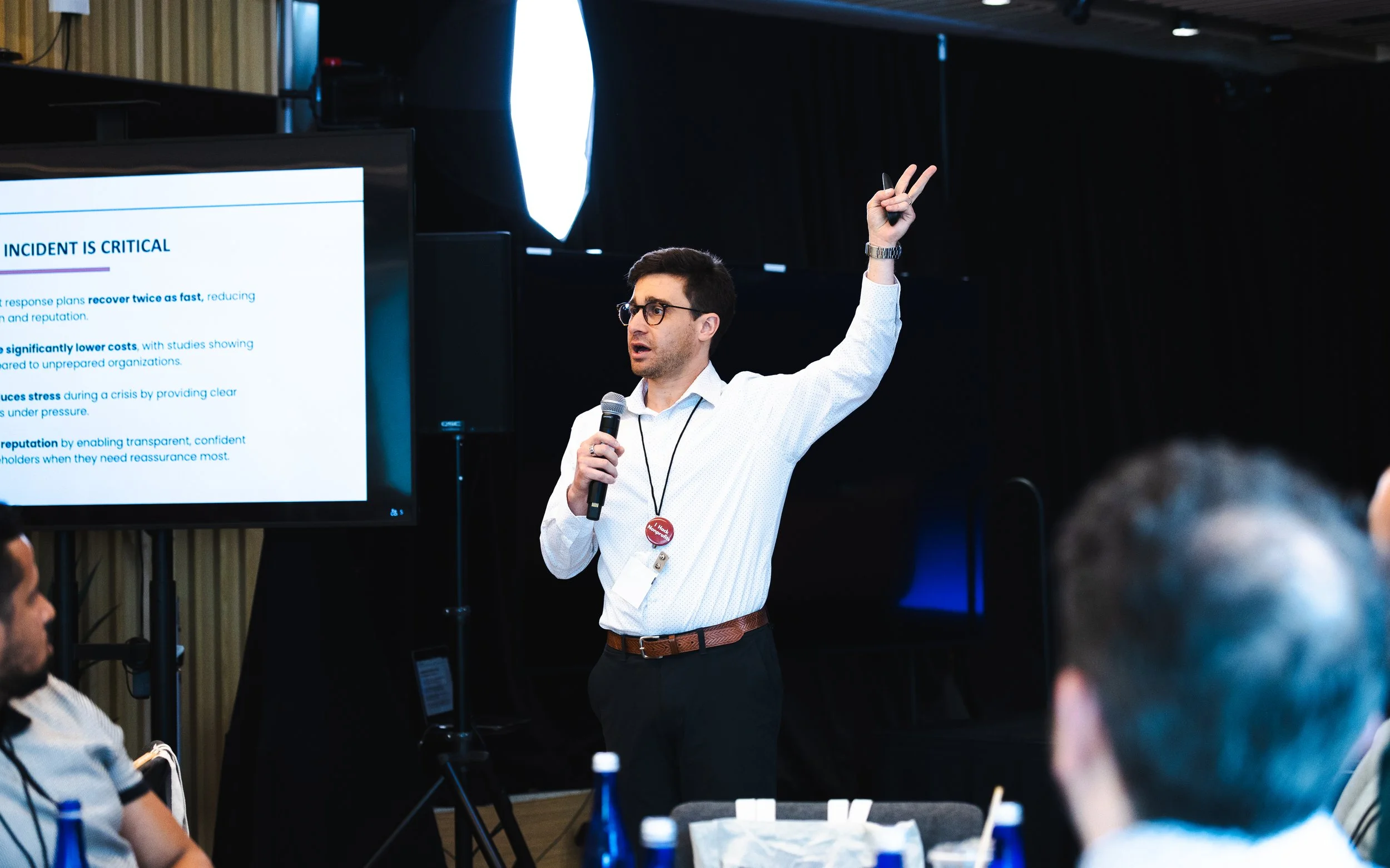 Before the Incident: Lessons from a Cyber Security Tabletop Exercise