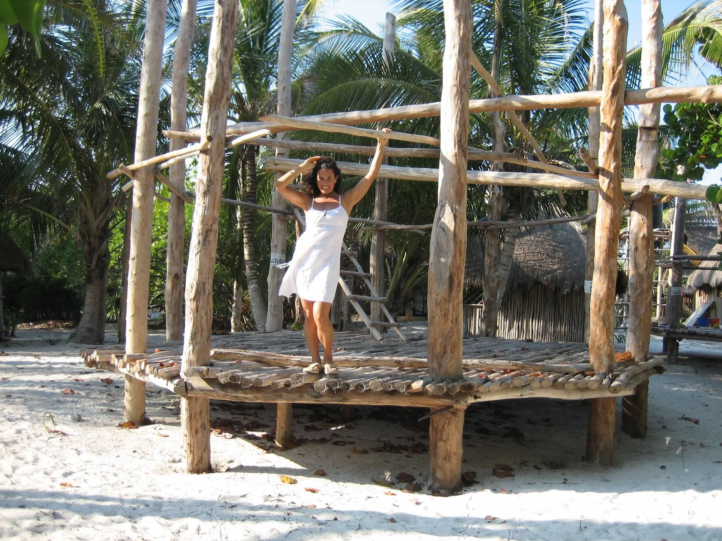 Melissa Perlman building Amansala