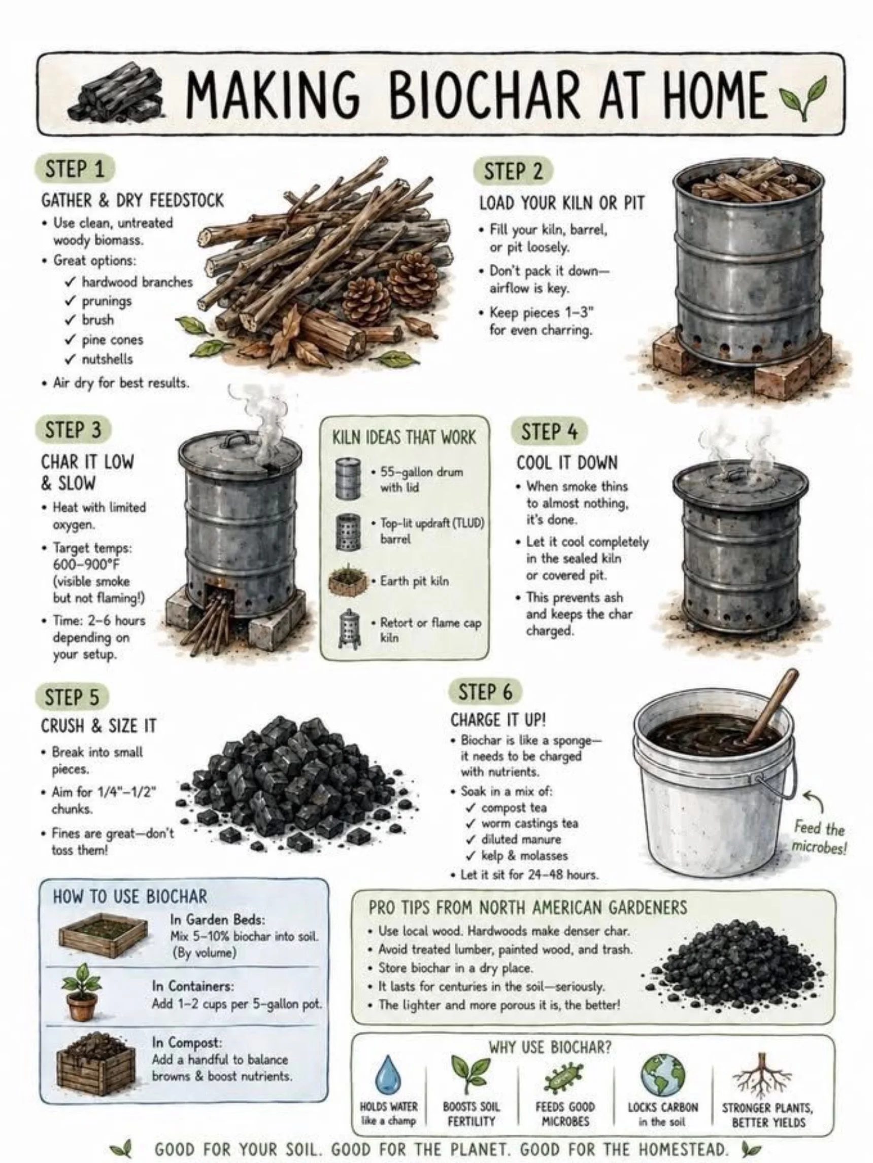 Ever bought a bag of compost-charged biochar? That shit is expensive! 💩 🌱 👨🏻&zwj;🌾
