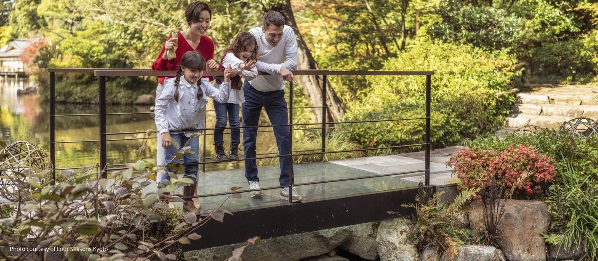 family travel at Four Seasons Kyoto