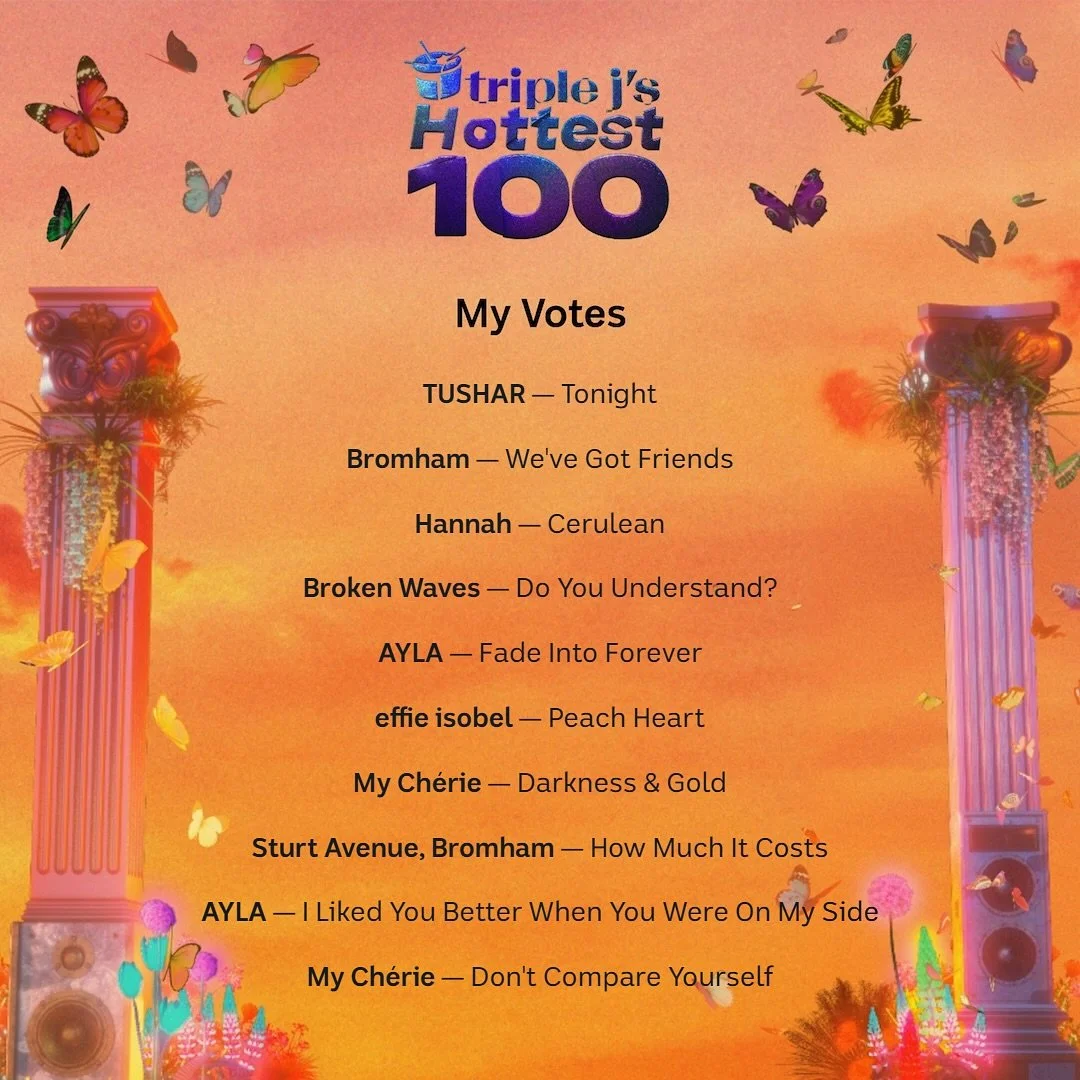 Woweeee 2024 has been a blast! These are all the song releases I worked on this year and I am bloody honoured that these incredible artists put their trust in me ❤️✨