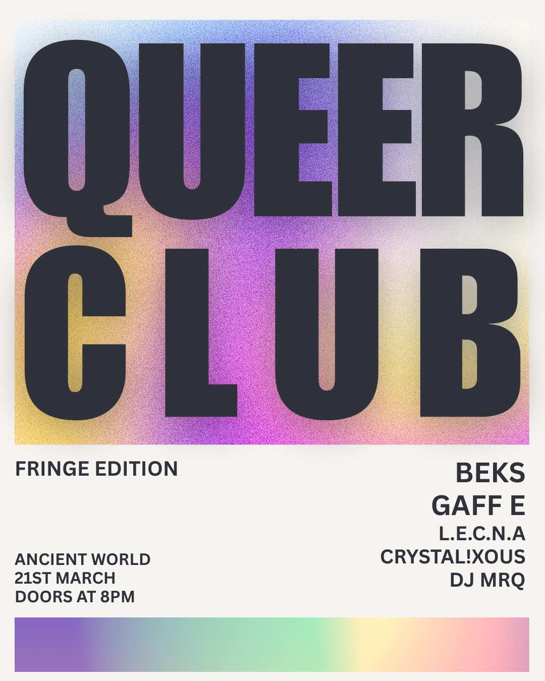 QUEER CLUB: FRINGE EDITION