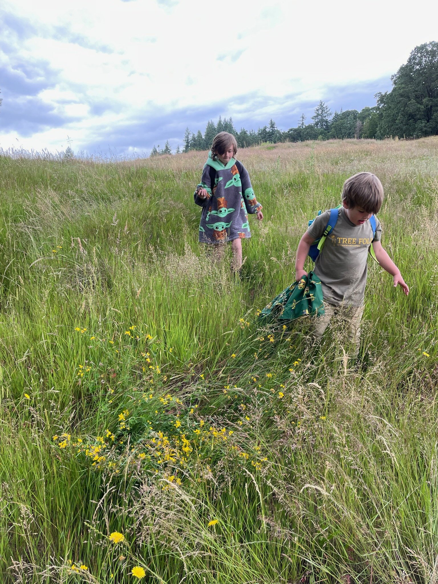 Campers try a new route, off trail.