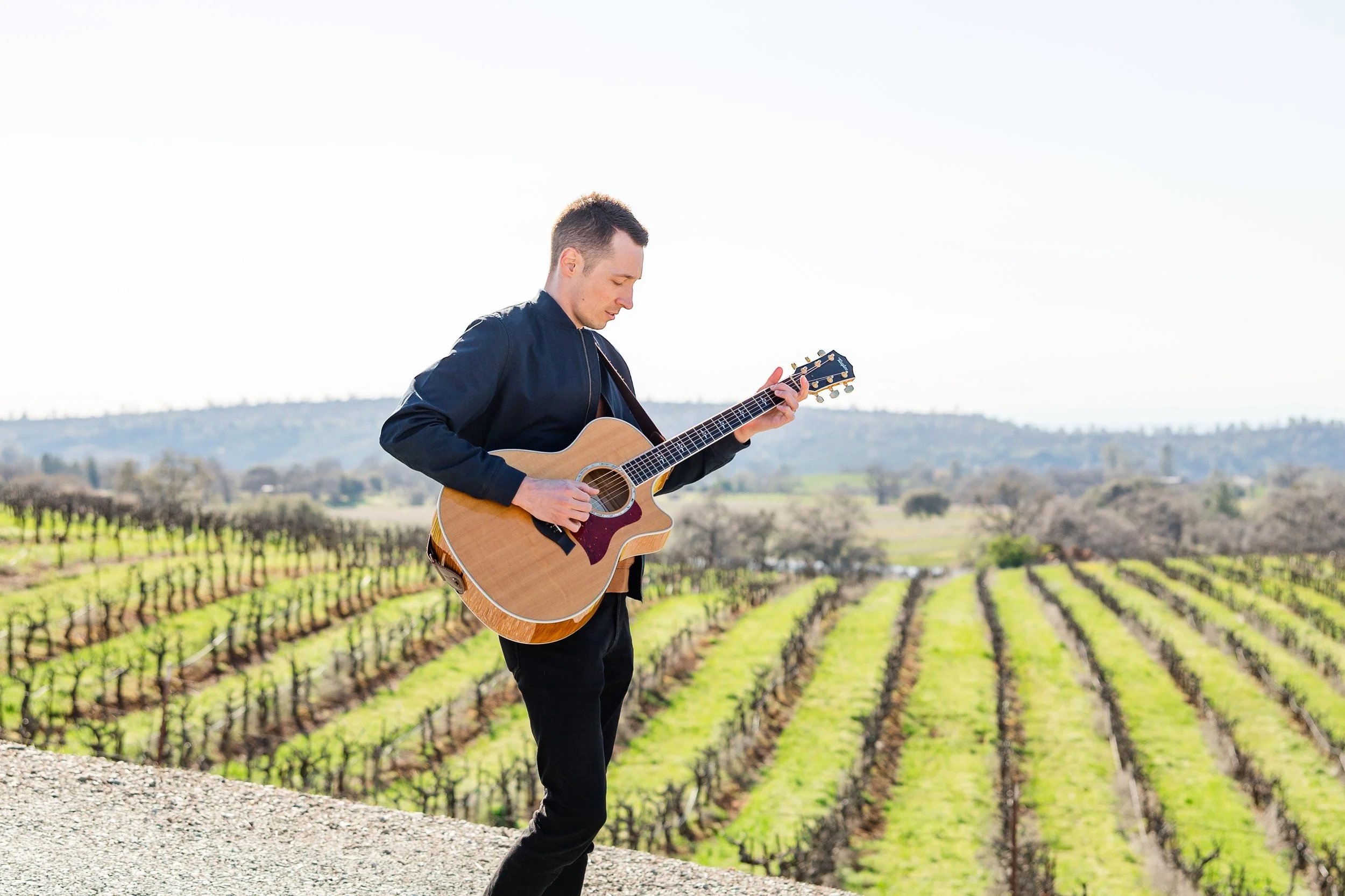 sacramento musician guitarist winery