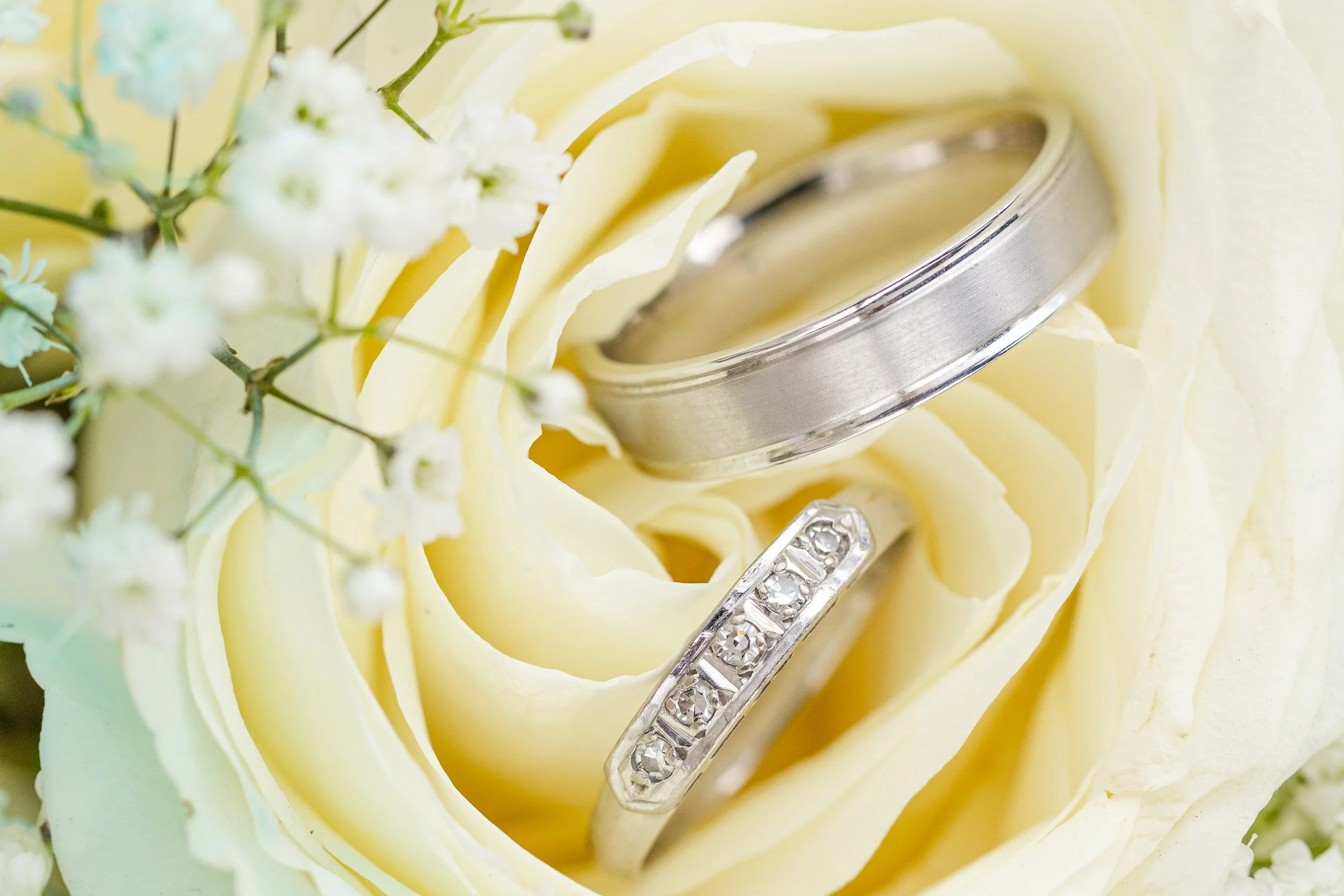 bridal details rings