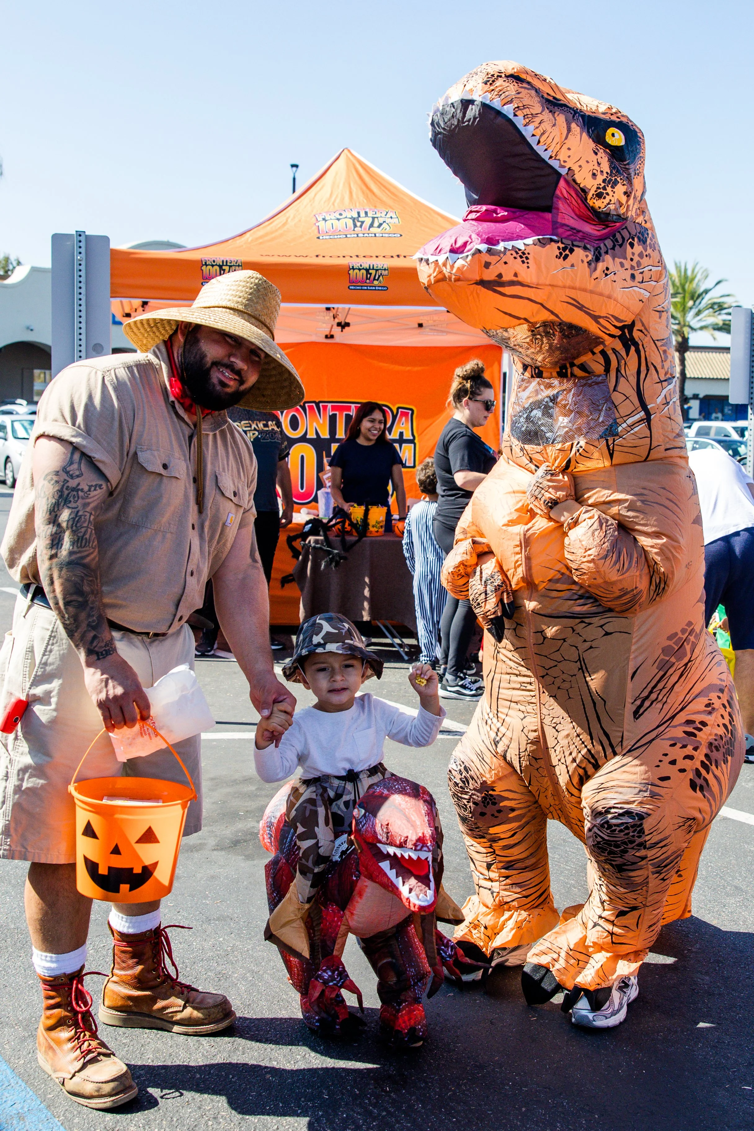 dinosaur family costumes event