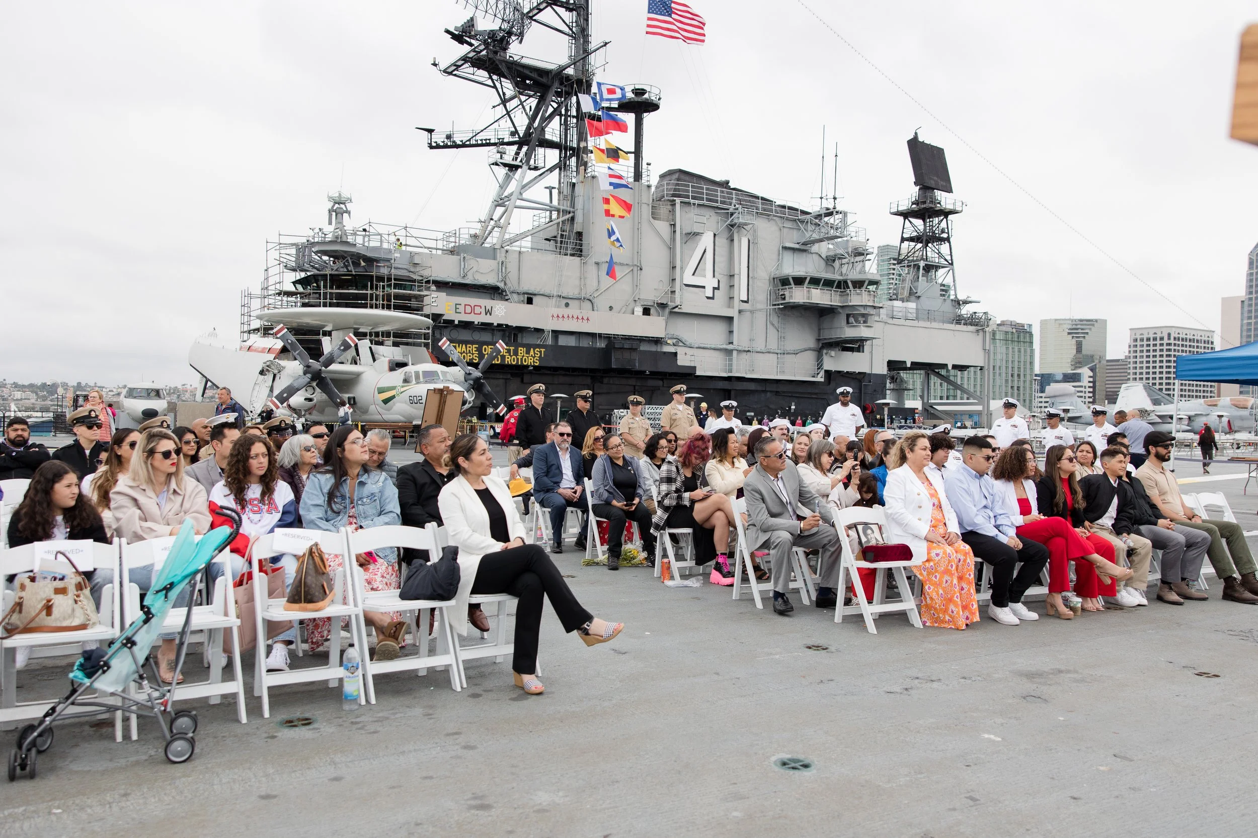 USS Midway ceremony