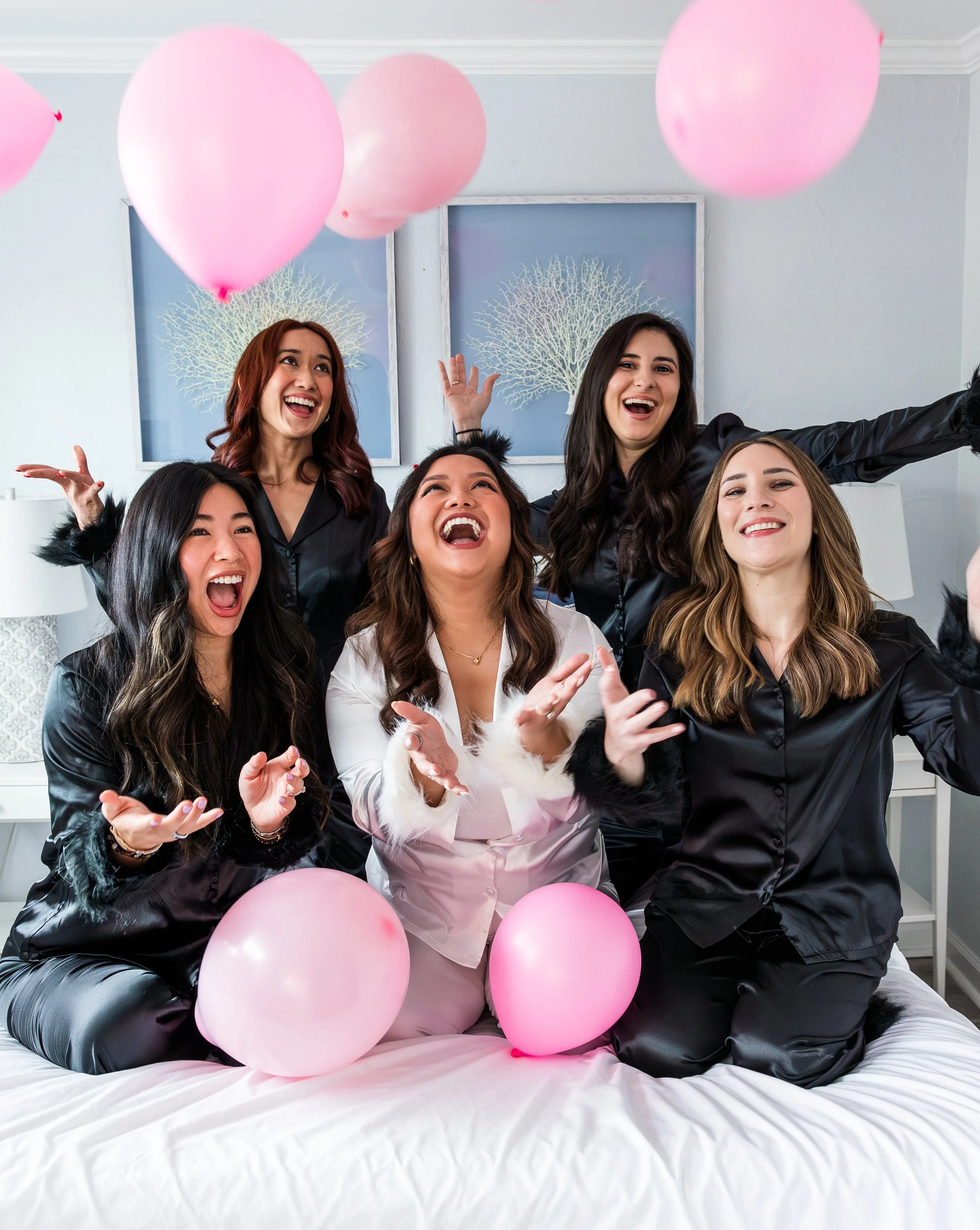 bachelorette party poses