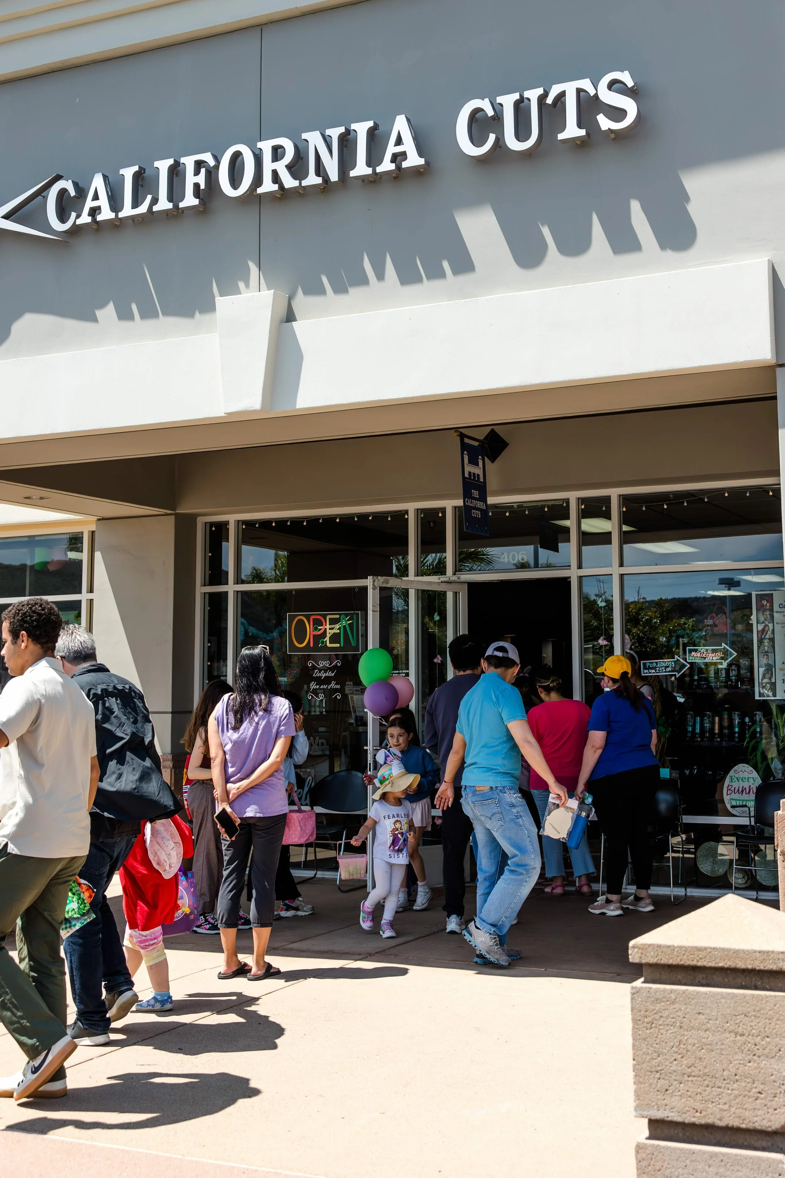 calfornia cuts at easter