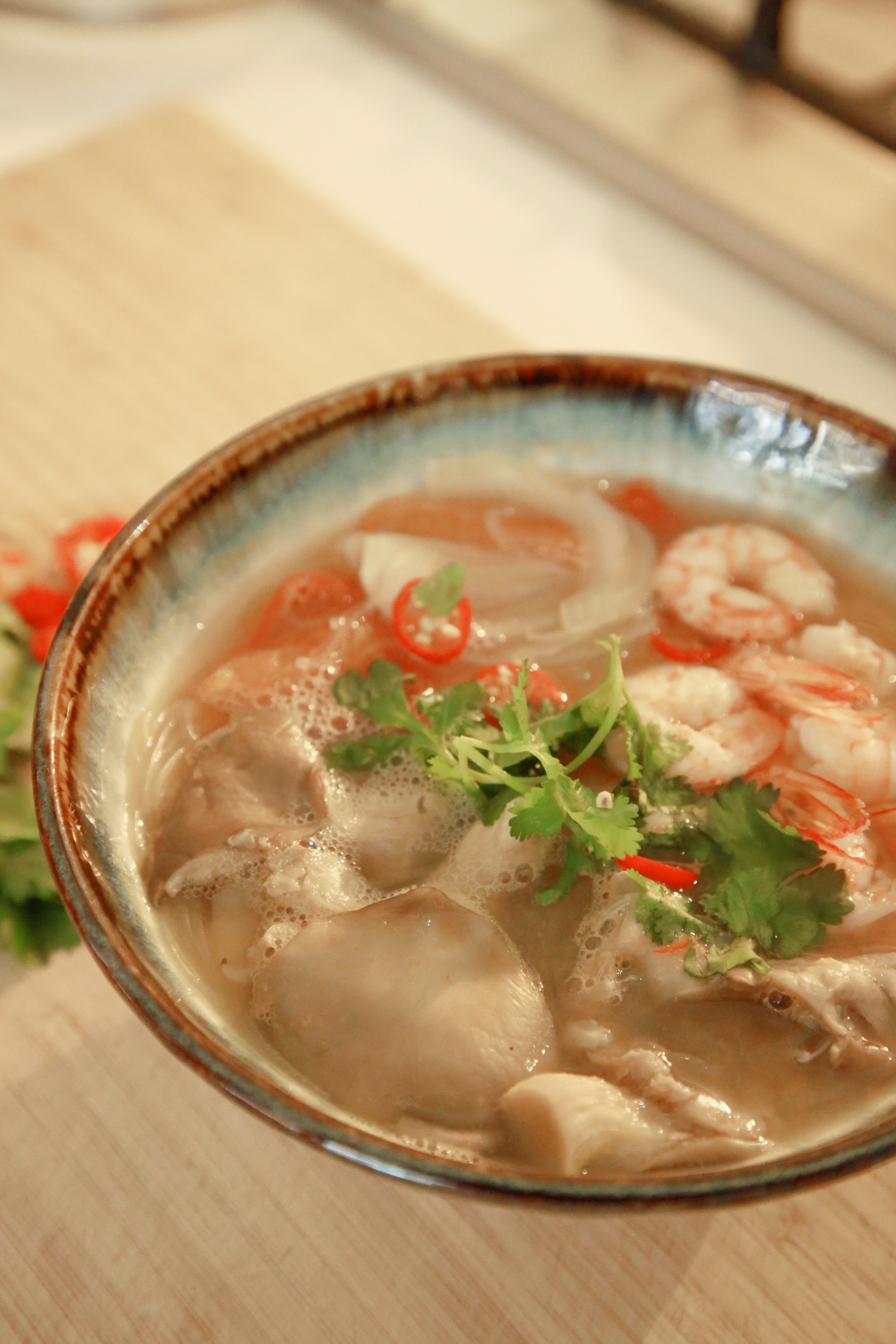 Easy, Cosy, Nutritious Tom Yum Soup with Vermicelli Timeless Dietetics