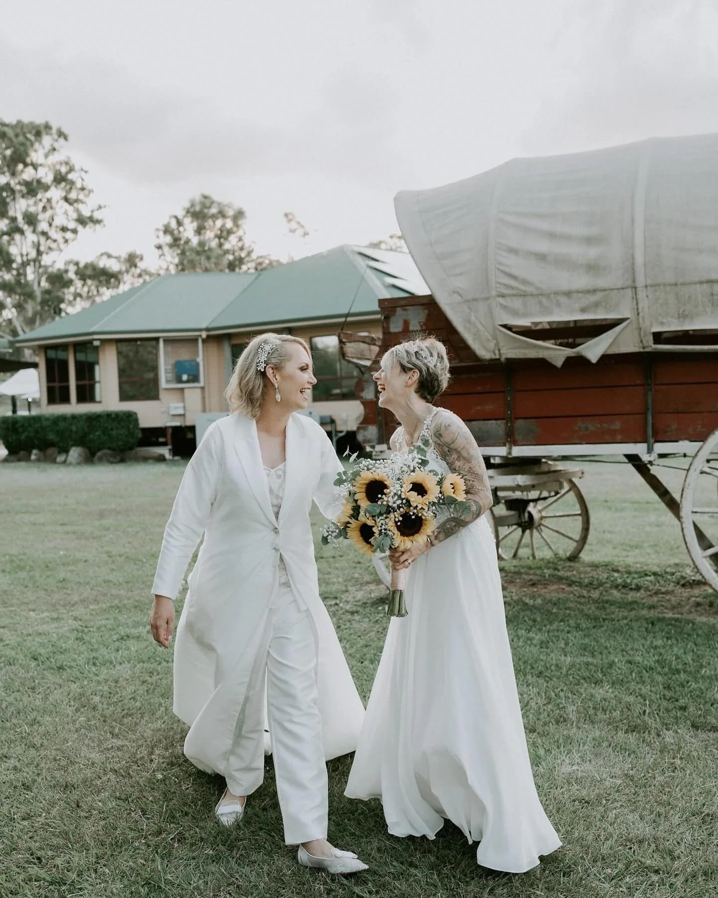 Order 471 Wedding Top and Pants with Crystals and Overcoat