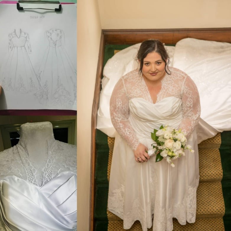 Dutchess Satin and Lace Sleeved Wedding Dress (35).jpg