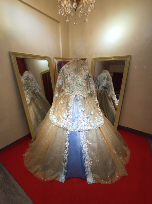 Anastasia Princess Wedding Dress Gold and Blu (104).jpg