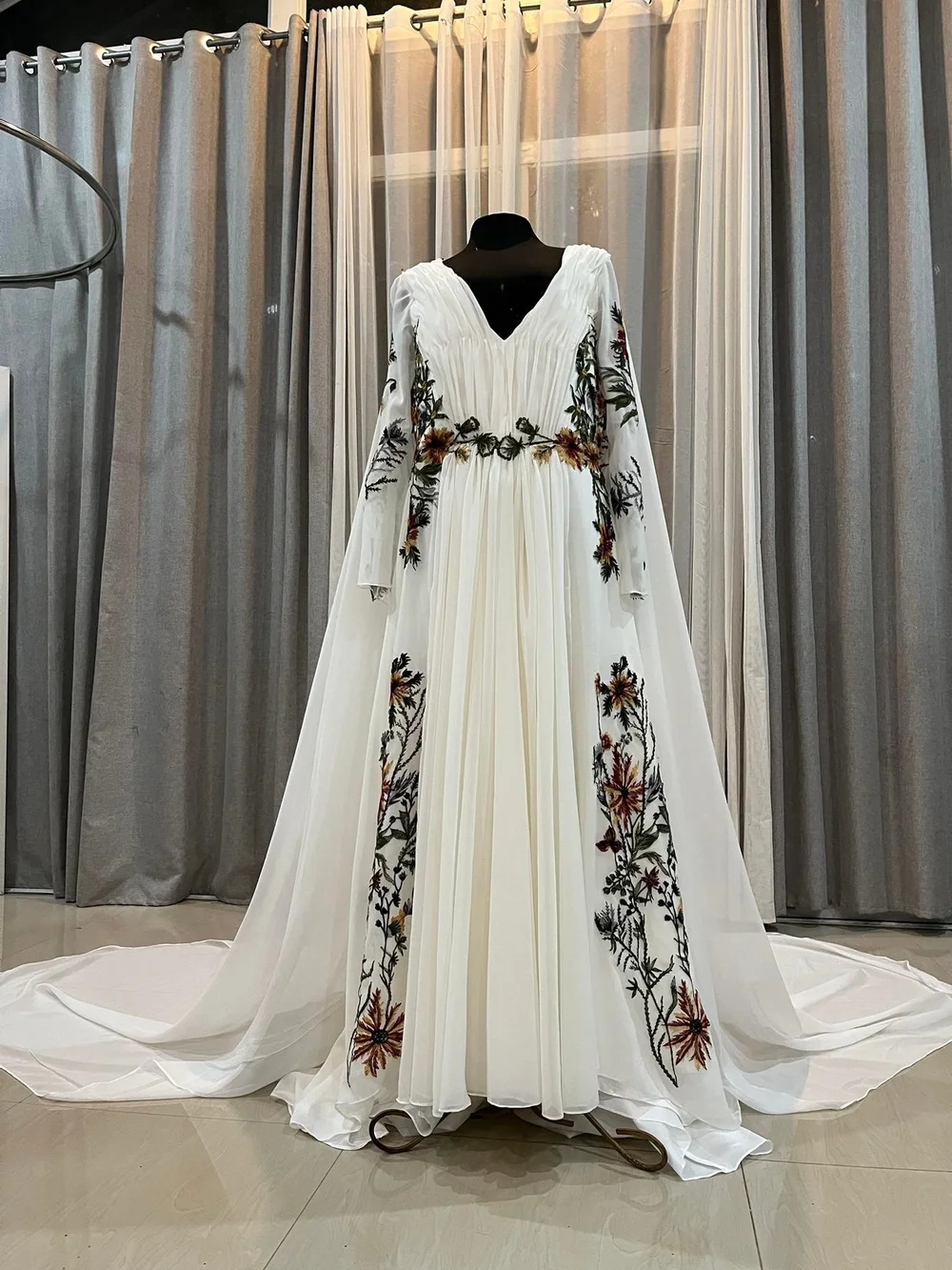 boho wedding dresses deals Lace Boho Mermaid Backless Cap Sleeve Bohemian Wedding Dresses ,MW265