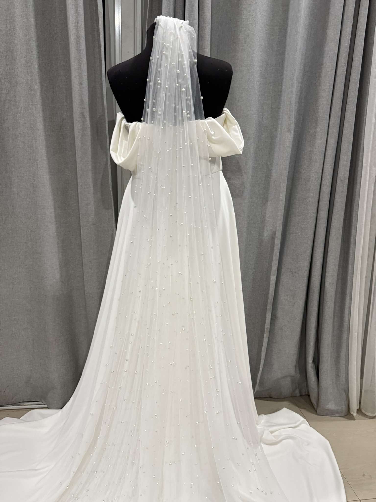 Crepe Wedding Dress With Split (15).jpg