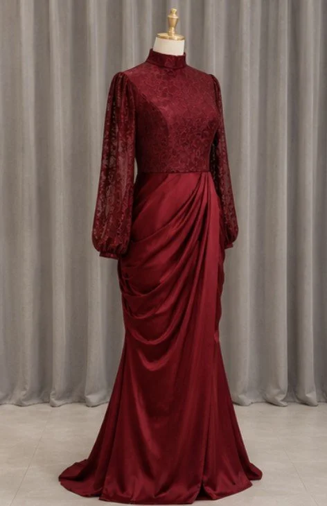 ✅ custom-mother-of-honour-dress-australia-burgundy-lace-high-neck-draped-skirt (16).jpg