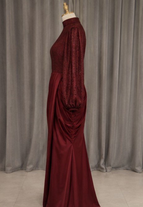 ✅ custom-mother-of-honour-dress-australia-burgundy-lace-high-neck-draped-skirt (11).jpg