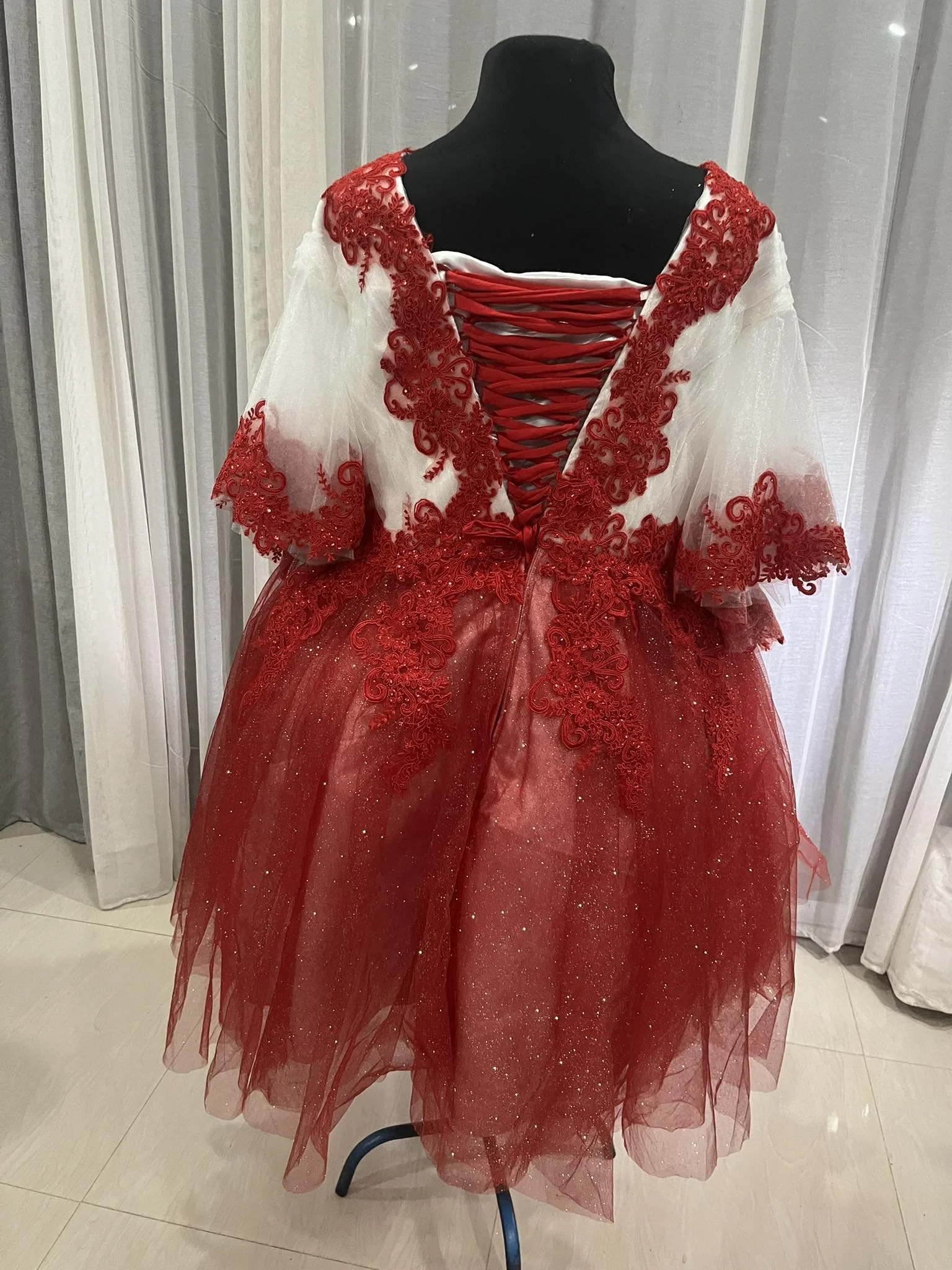 custom-plus-size-wedding-dress-australia-red-and-white-lace-ballgown-with-matching-veil (2).jpg