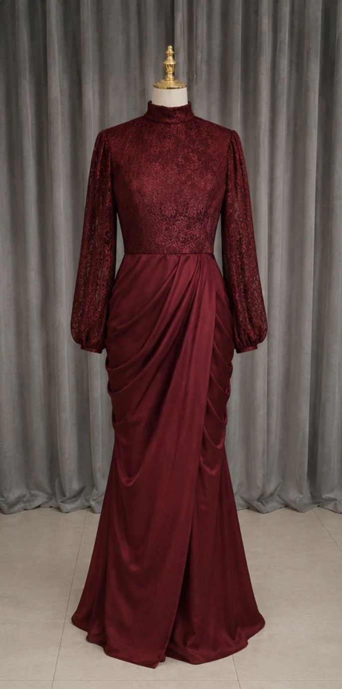 ✅ custom-mother-of-honour-dress-australia-burgundy-lace-high-neck-draped-skirt (18).jpg
