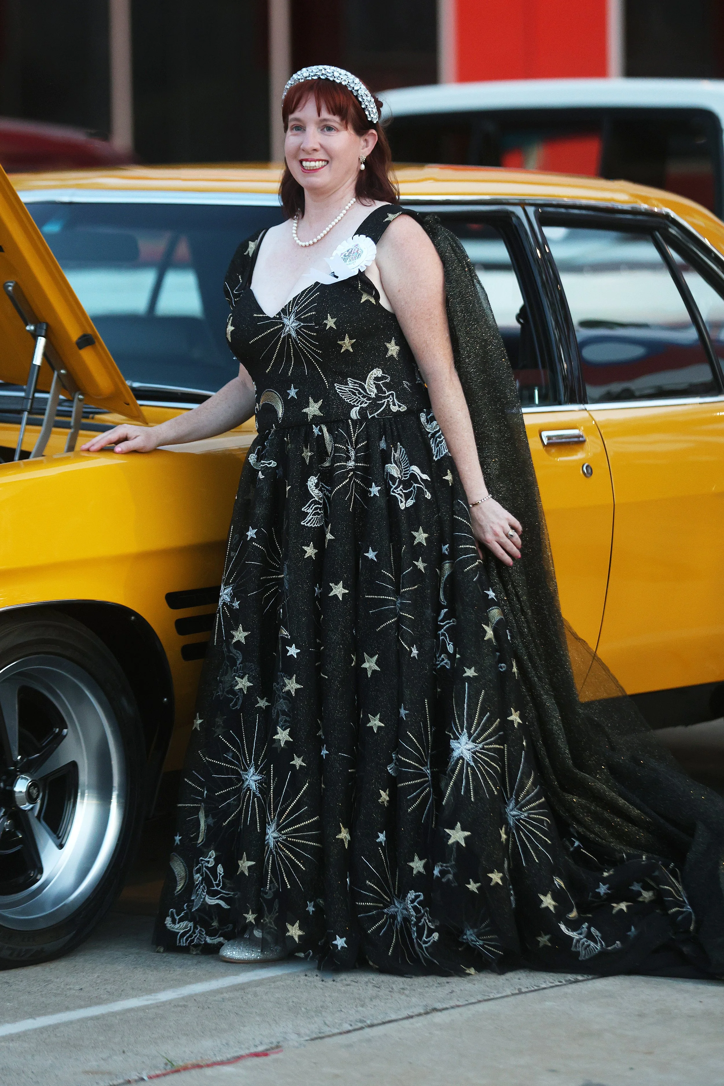 Order 599 Black Celestial Wedding Dress