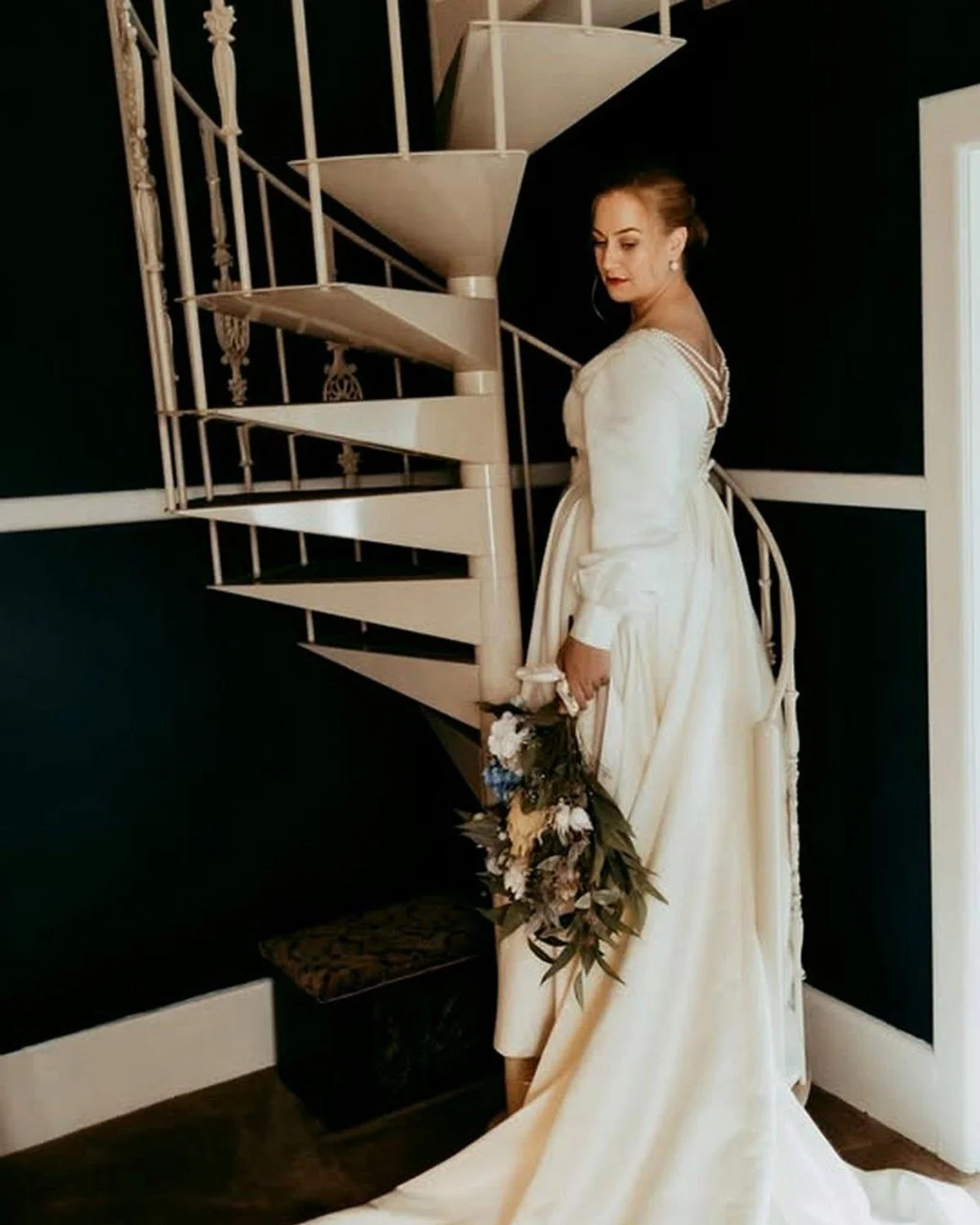 Long Sleeved Ivory Wedding Dress (22).jpg