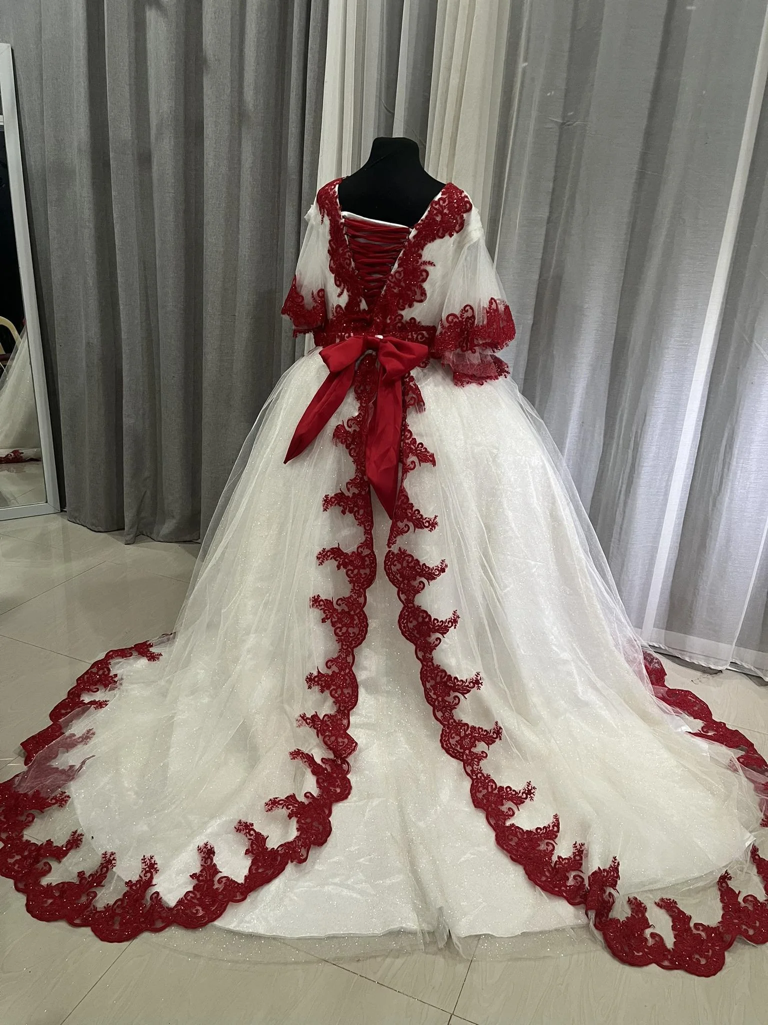 custom-plus-size-wedding-dress-australia-red-and-white-lace-ballgown-with-matching-veil (16).jpg