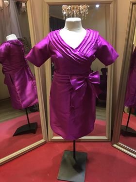 custom-mother-of-honour-dress-australia-fuchsia-contrasting-jacket (4).jpg