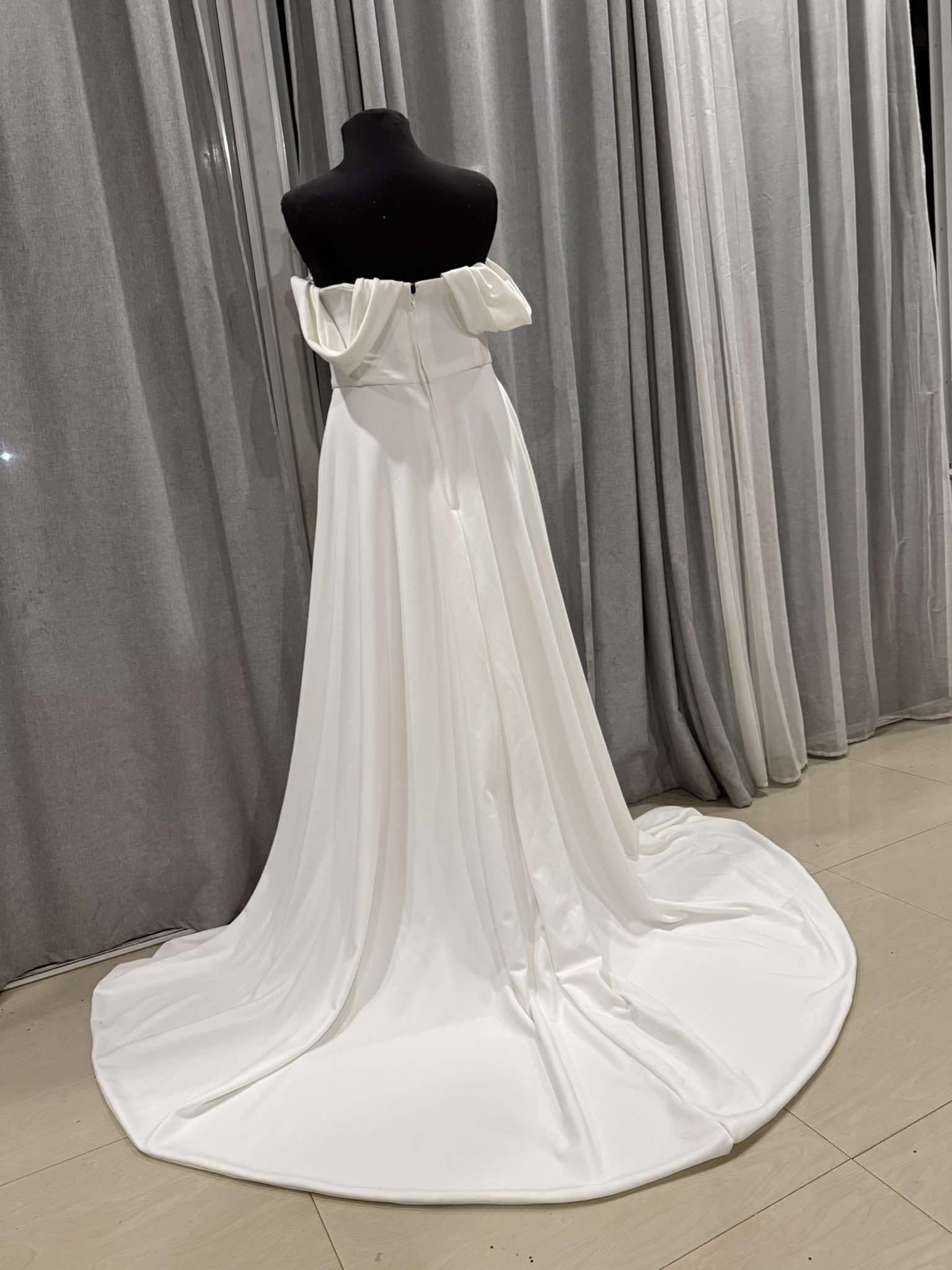 Crepe Wedding Dress With Split (14).jpg