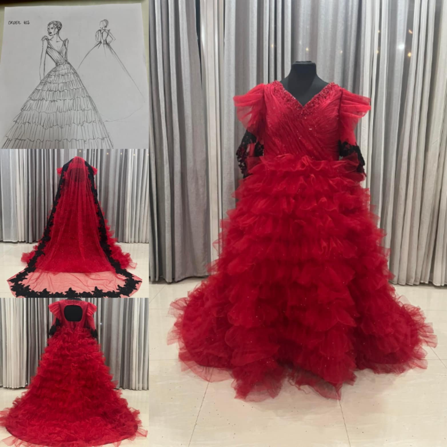 Harley Quinn Red Wedding Dress (40).jpeg