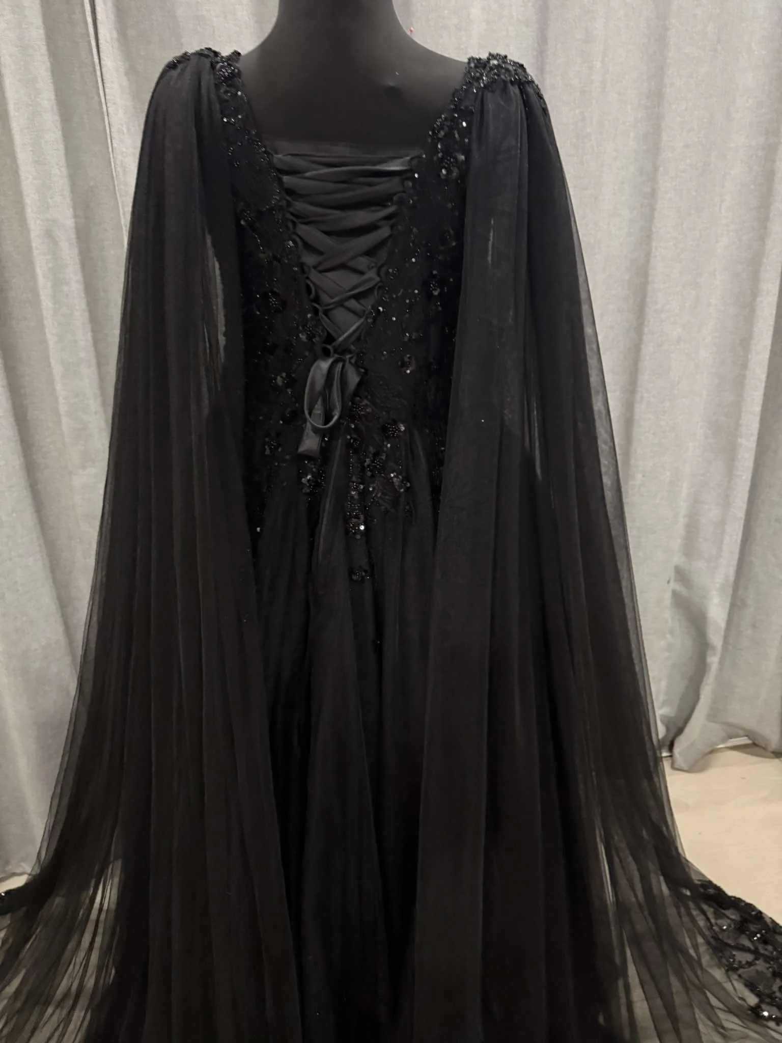 Tie Dye Purple and Black Wedding Dress (8).jpg