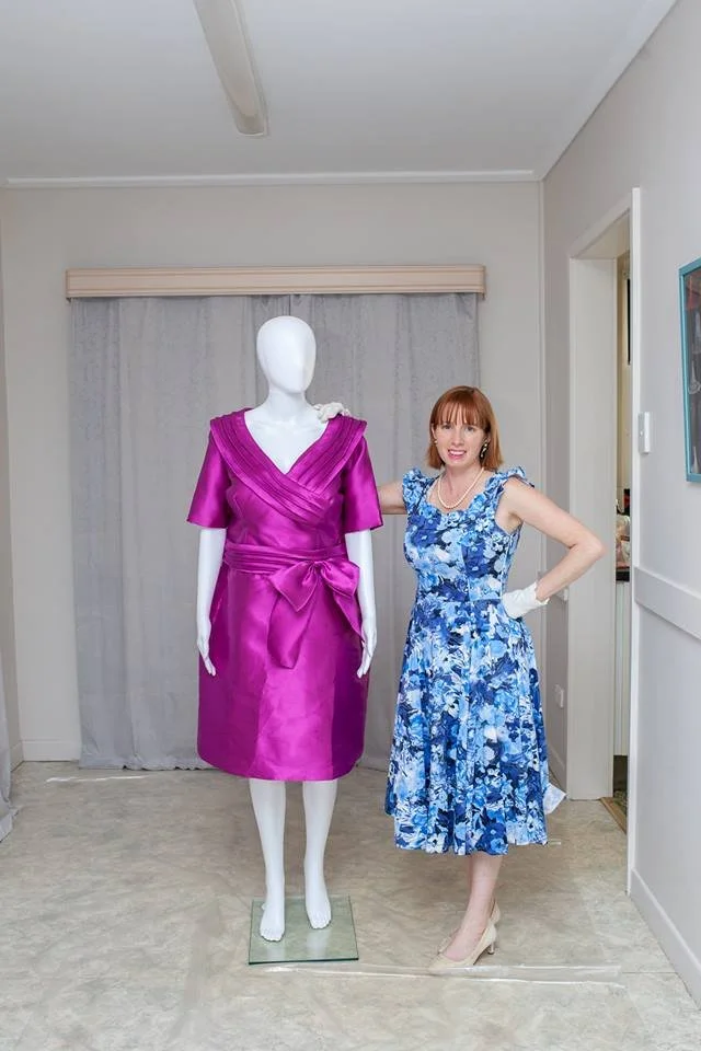 custom-mother-of-honour-dress-australia-fuchsia-contrasting-jacket (13).jpg