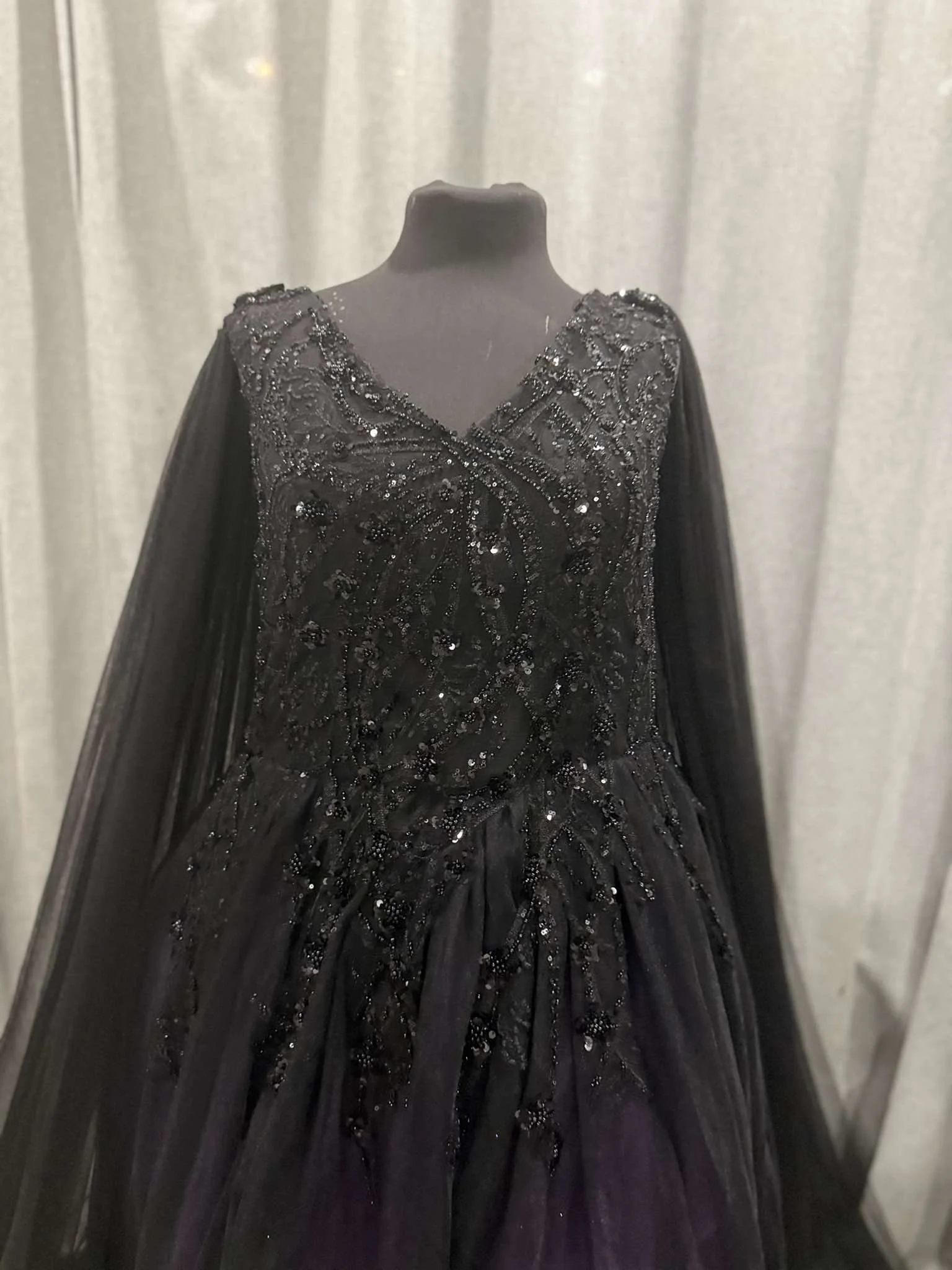 Tie Dye Purple and Black Wedding Dress (6).jpg