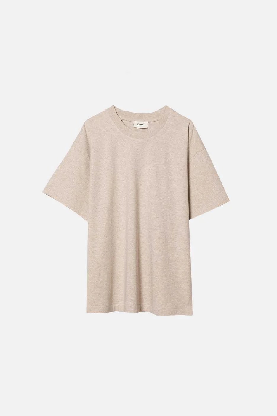 elwood core oversized tee oatmeal real front.jpg