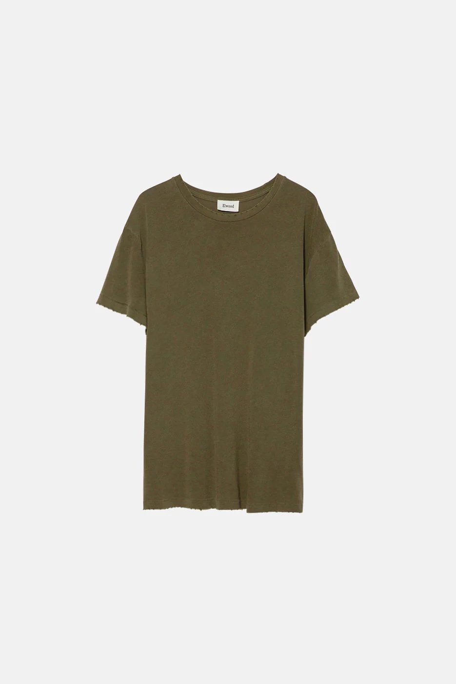 elwood cap sleeve tee olive front.jpg