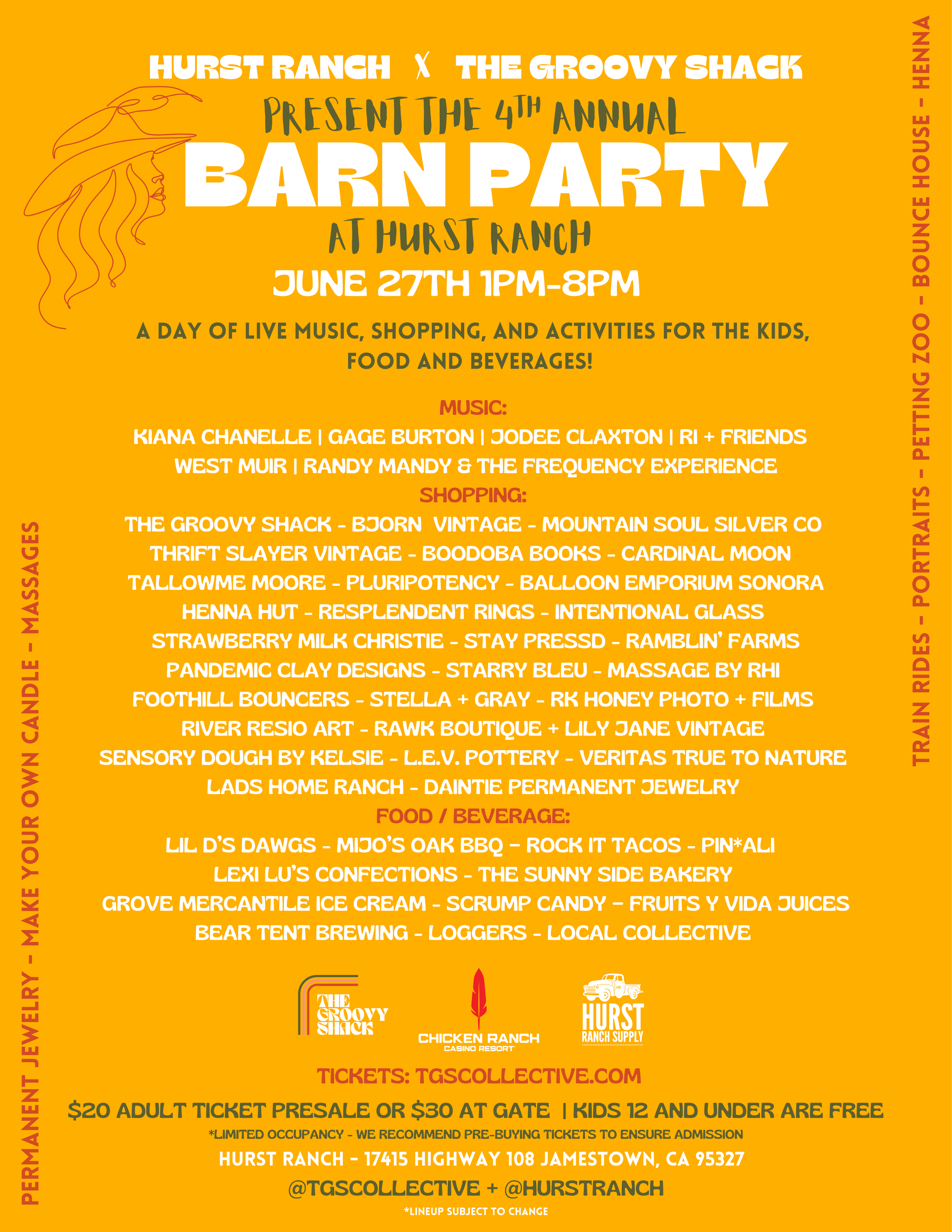 PRESALE - Annual Barn Party 2026