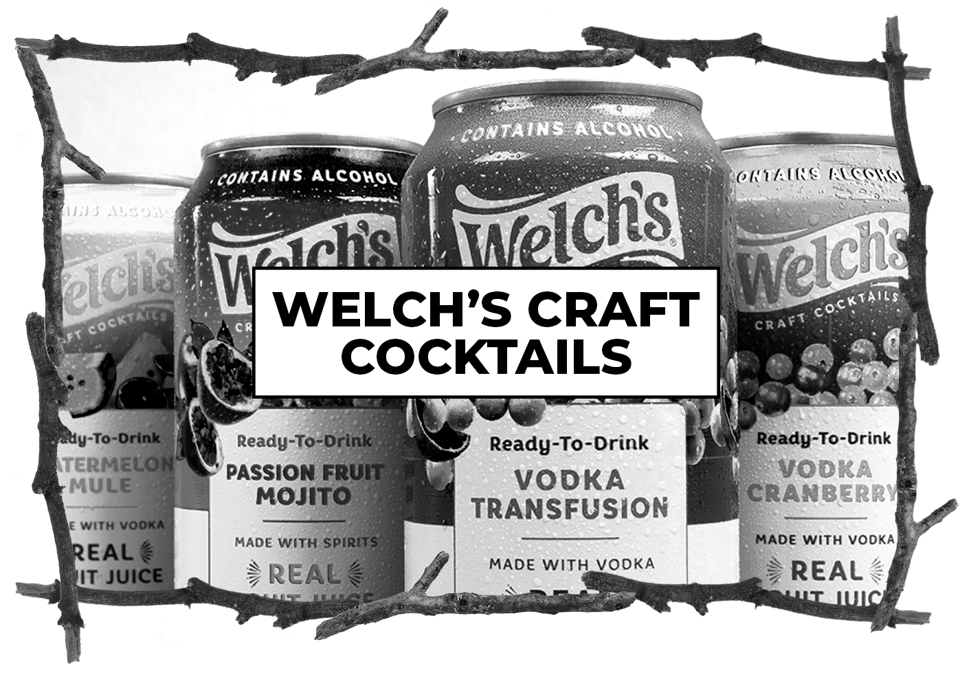 Stylized rustic cover card for a project case study