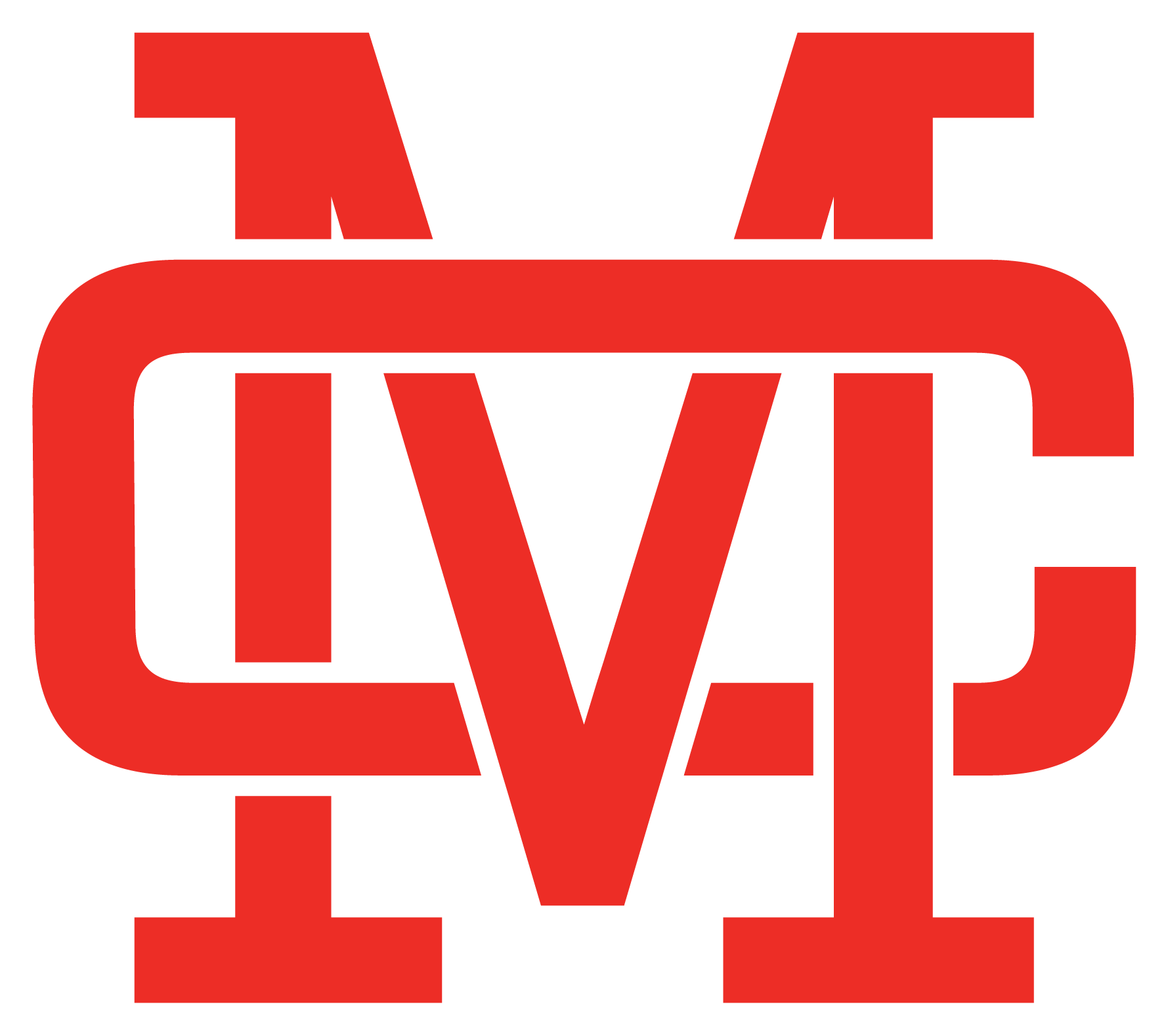 "MC" Monogram traditional logomark