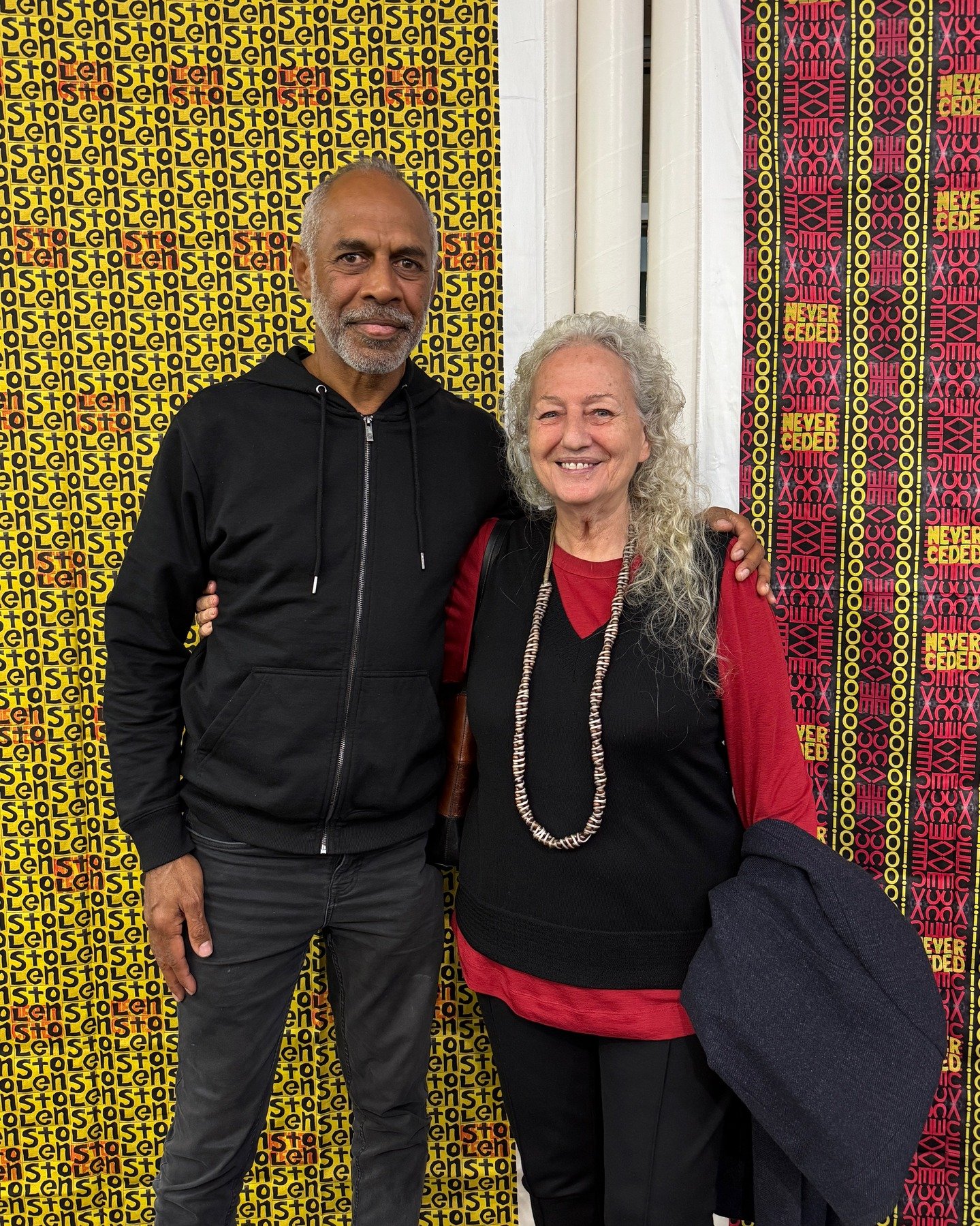 We recently hosted a work-in-progress showing with current Sub Tropic artist-in-residence Darren Blackman, inviting the creative community into the studio for an evening of bold new work, conversation and connection.

The evening began with a Welcome