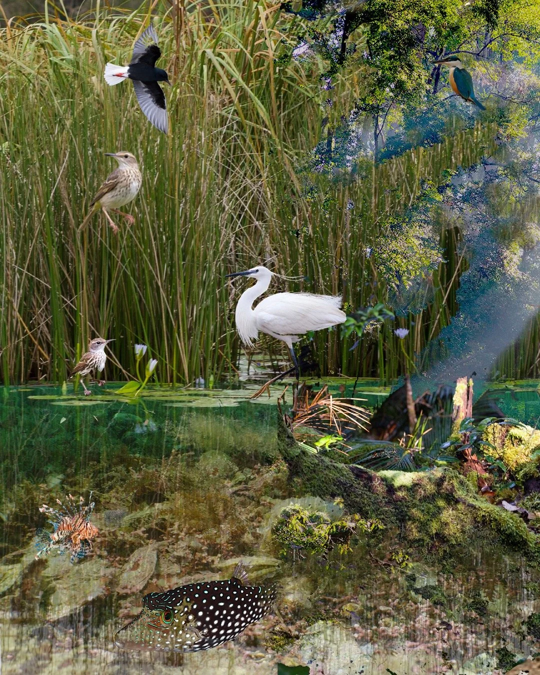This Saturday, don&rsquo;t miss the special preview of new work-in-progress by artist 
Marian Tubbs, developed during her Noosa Natural Ecologies artist residency.

For this new work, Marian draws on field research in the Noosa Biosphere and the 
Gre
