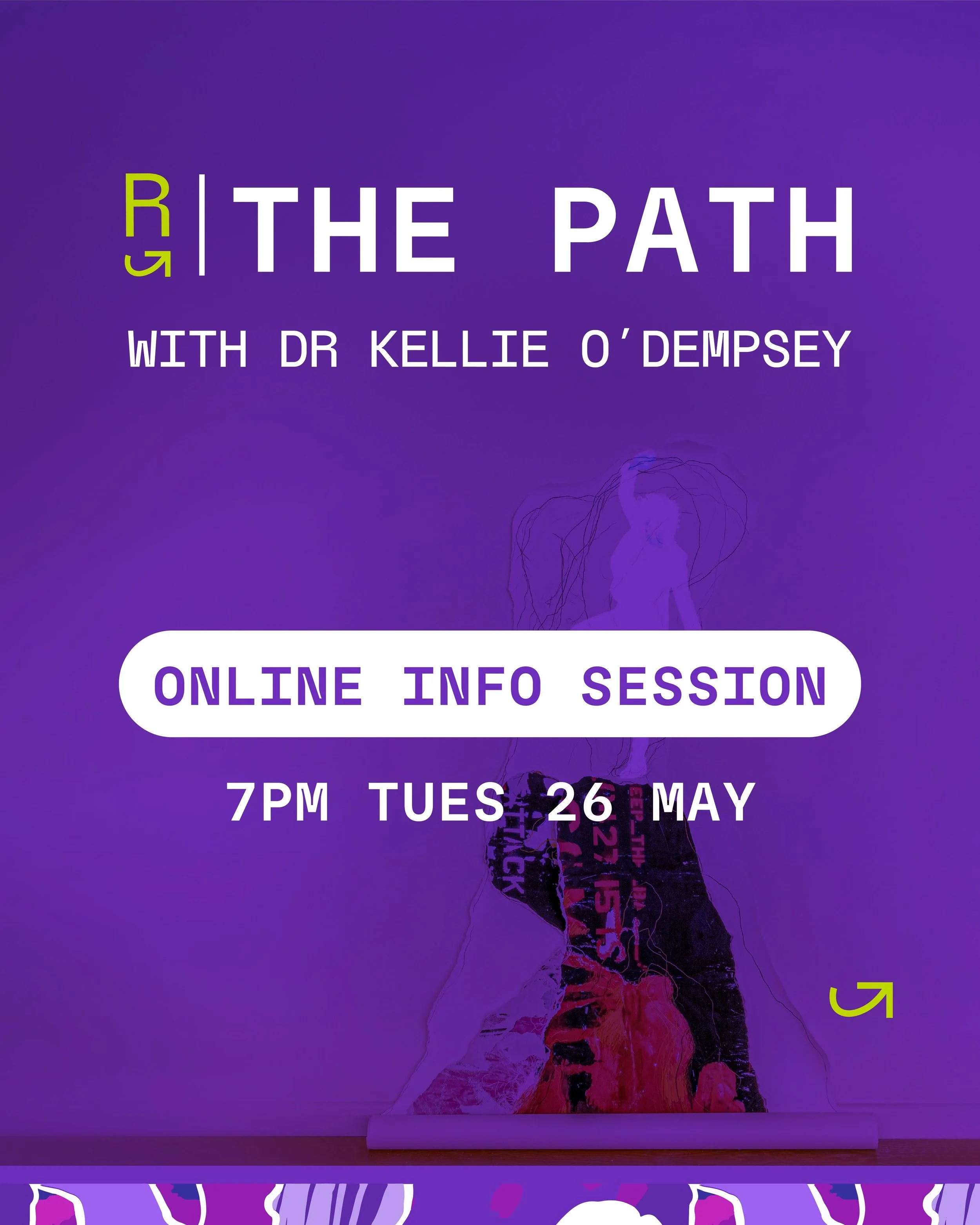 Online info session &rarr; R|The Path

R|The Path is a program taking artists on the journey from concept development to the production of a new body of work.

Join our free online info session to hear from program facilitator, Dr Kellie O'Dempsey, a