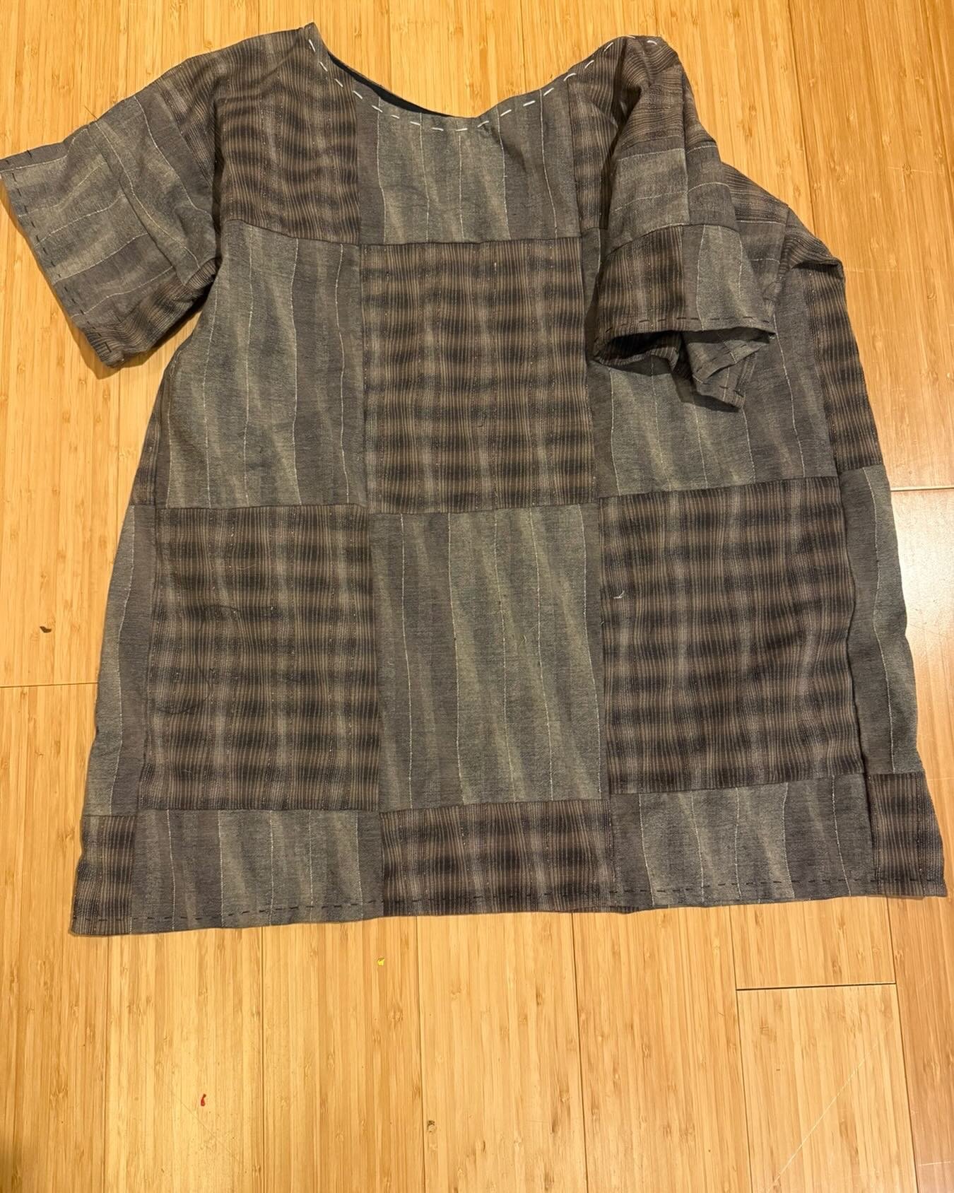 I love this Japanese woven cloth from @fiddleheadartisansupply that I SPLURGED on