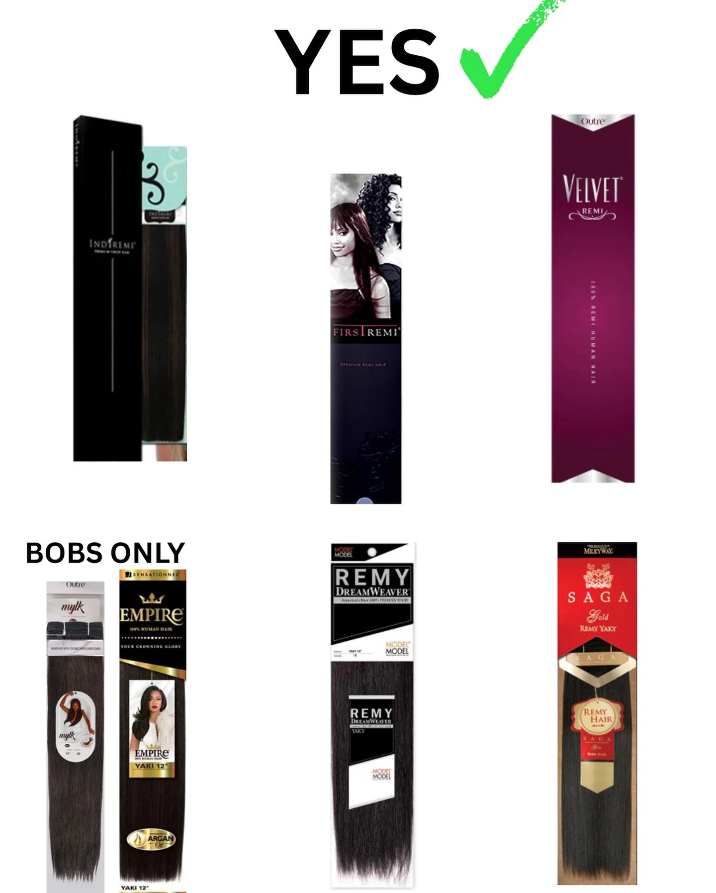 Ok Ladies let&rsquo;s chat&hellip;

I completely understand wanting hair that&rsquo;s affordable, but it&rsquo;s important to know that some styles just can&rsquo;t be achieved with the lowest quality hair. Also going into beauty supply stores and le