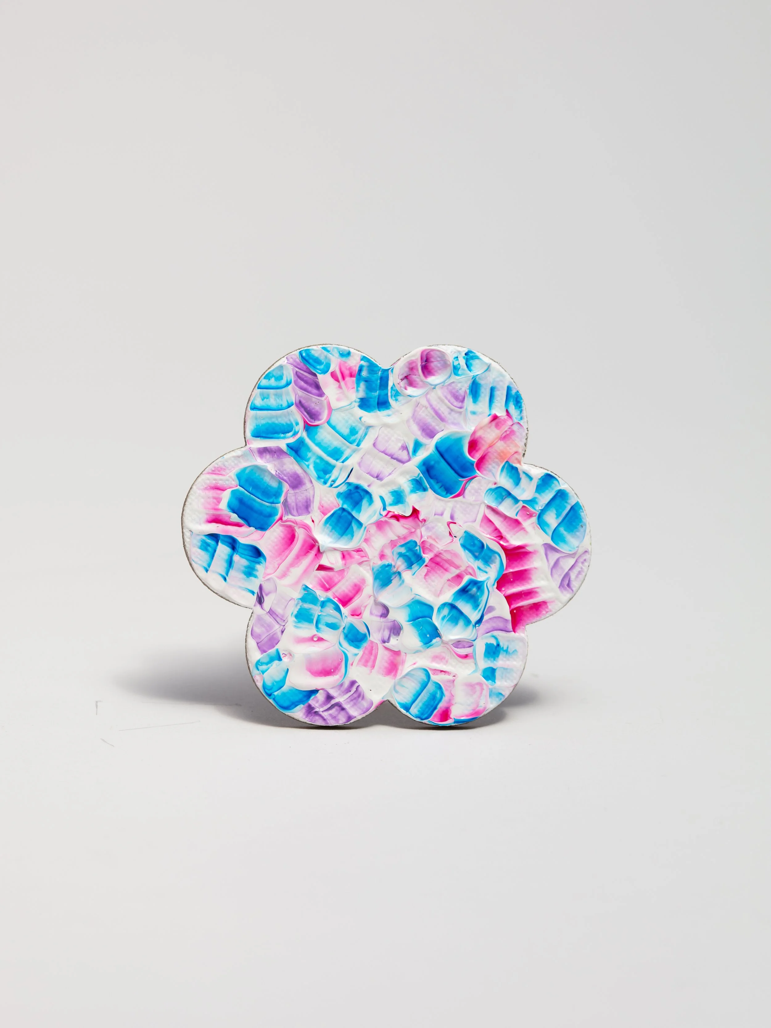 Magnet Blomma Rosalila