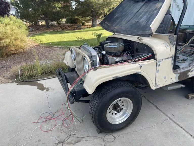 Custom offroad build start to finish Jeep CJ02A on our blog