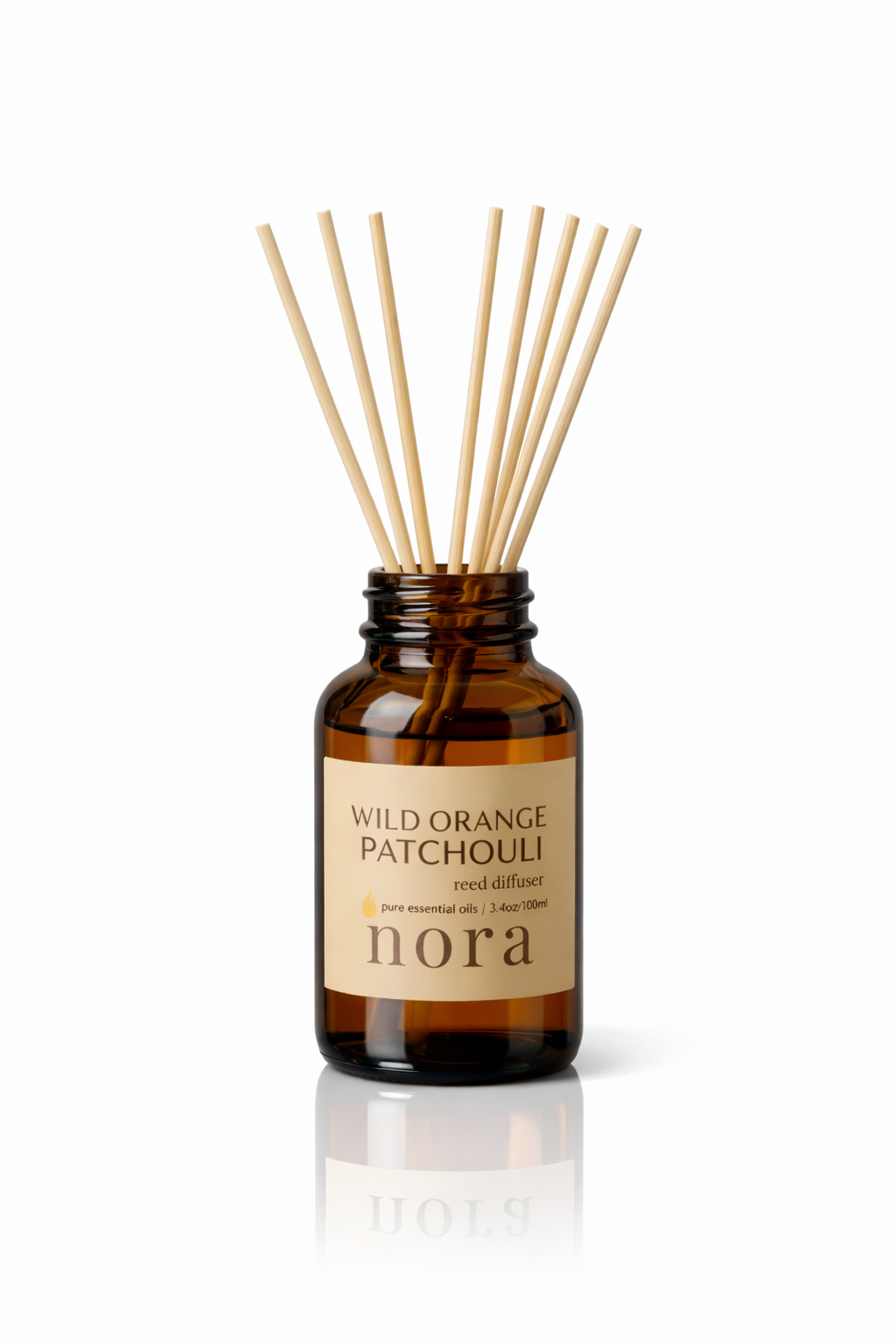 Wild Orange Patchouli - Aromatherapy Reed Diffuser