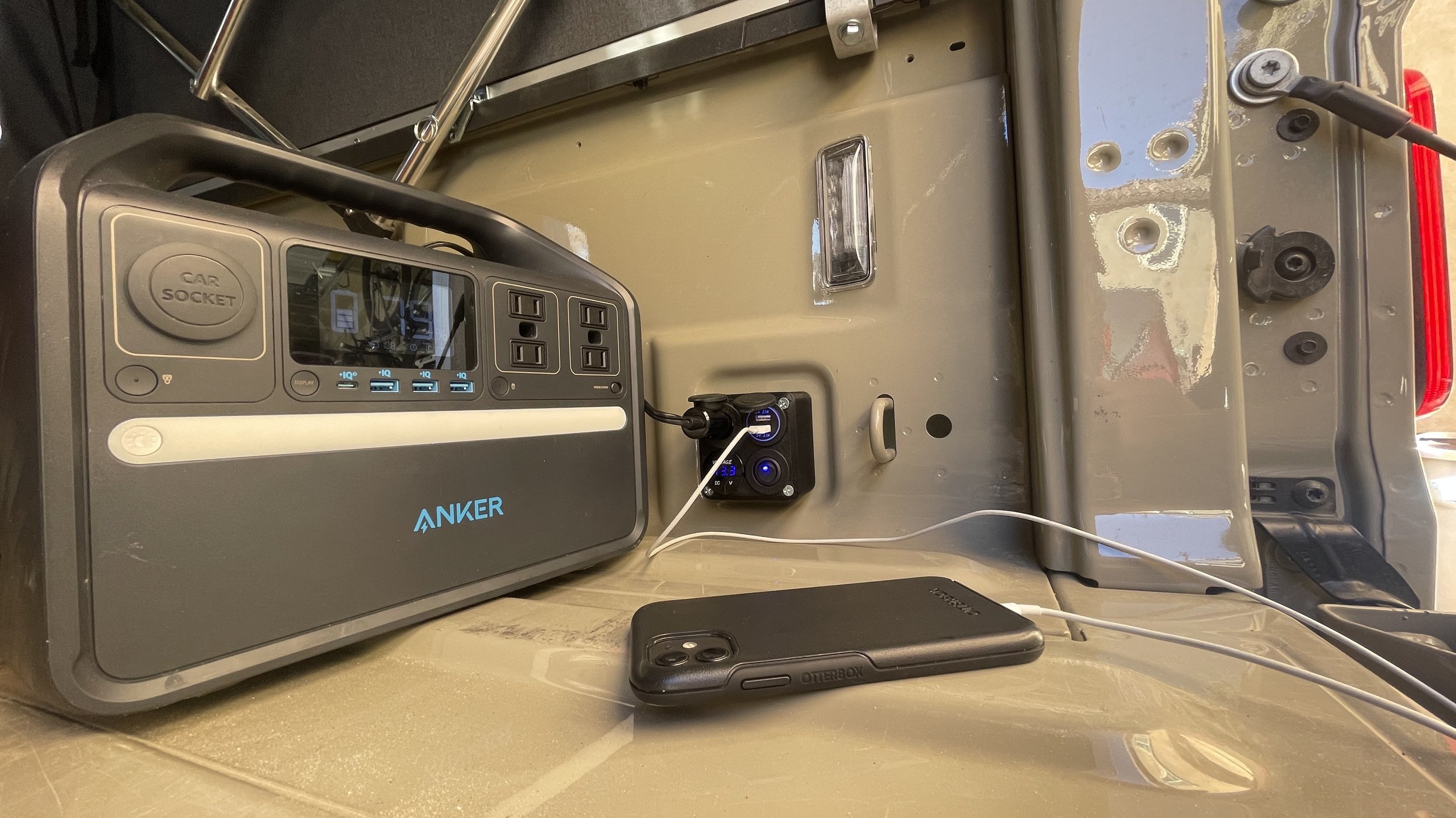 Jeep Gladiator 12v Bed Power Setup —