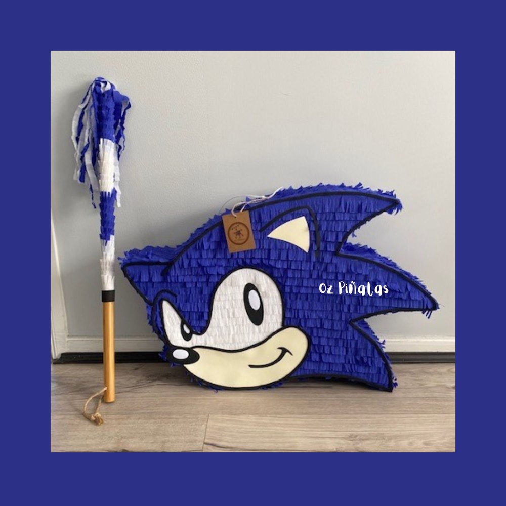 Sonic the Hedgehog Pinata — Oz Pinatas