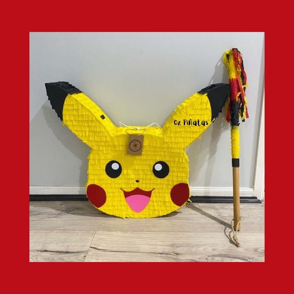 Pikachu Pokemon Pinata — Oz Pinatas