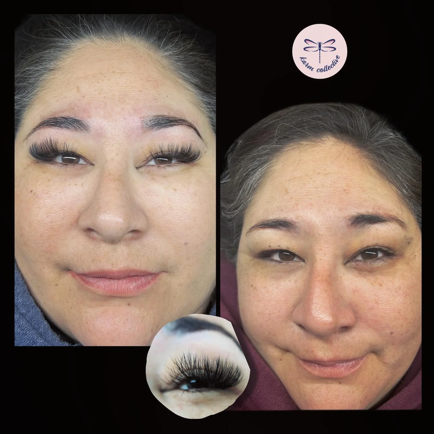 Lashes &amp; brows = the ultimate glow-up duo! ✨

This December get a full set of lashes and enjoy a FREE brow shape and tint included! 🎁 Perfect for holiday parties, photos, or just feeling fabulous all season long.

📅 Book your spot now for this 