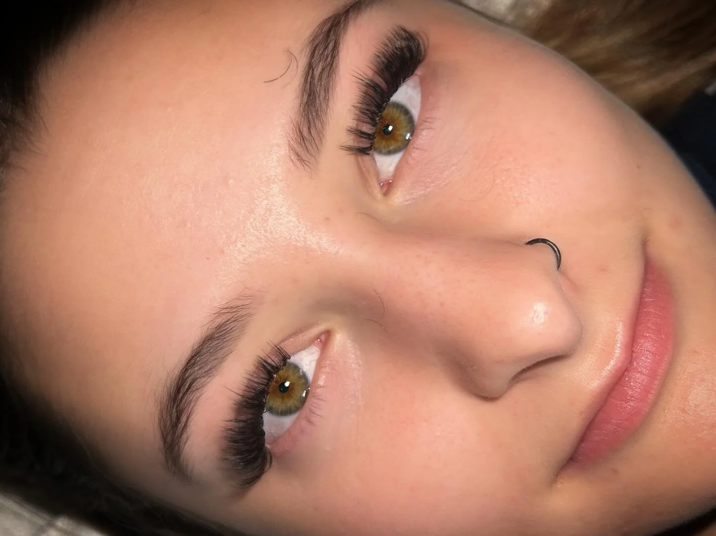 Bringing out those gorgeous green eyes with this lash set! 💥❣️

Funny story mid-appointment the power went out and I had to finish lashing with natural light. Challenges accepted and slayed!

I&rsquo;m currently accepting a few more lash clients boo